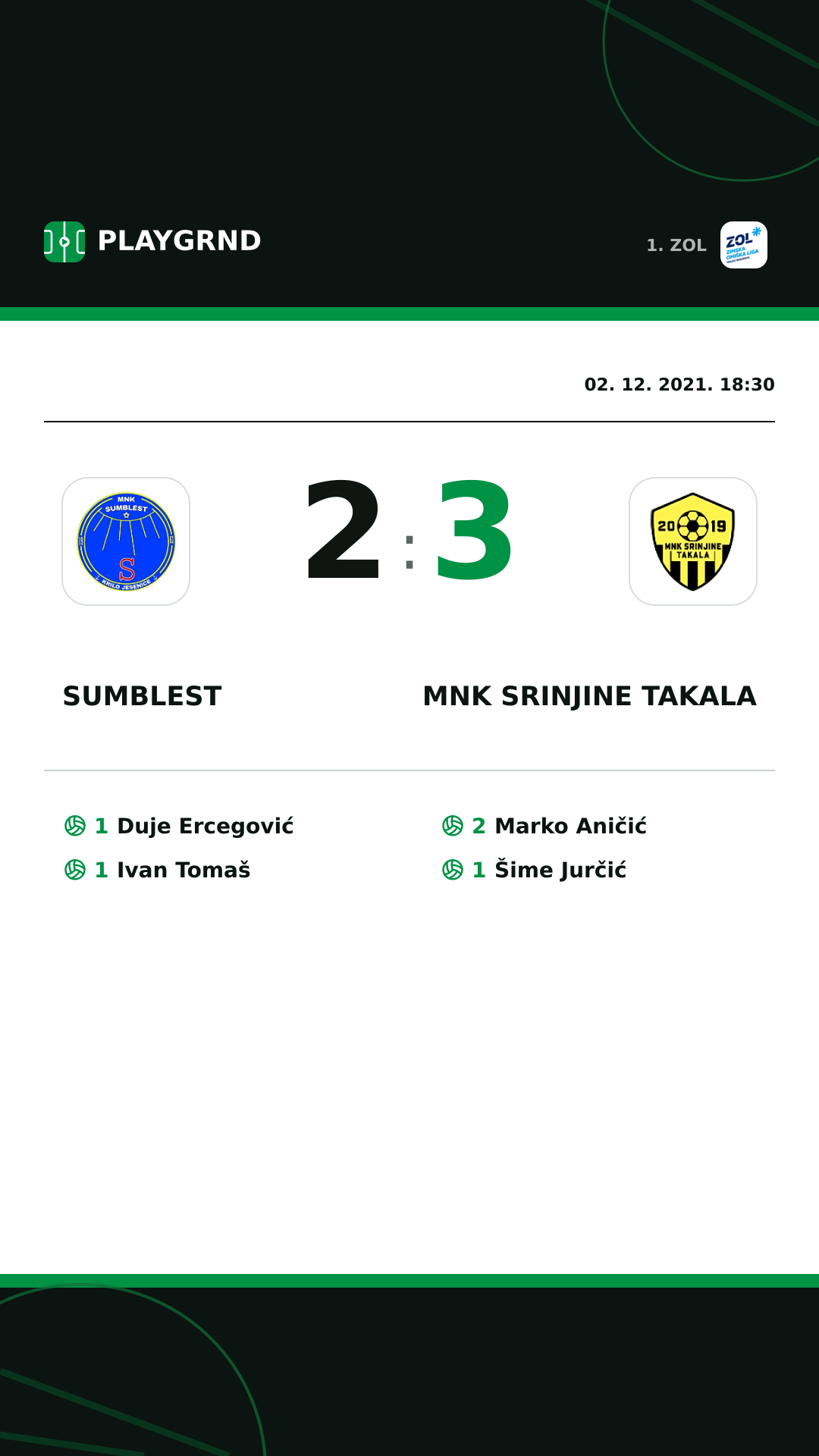 Instagram slika: Sumblest 2:3 MNK Srinjine Takala