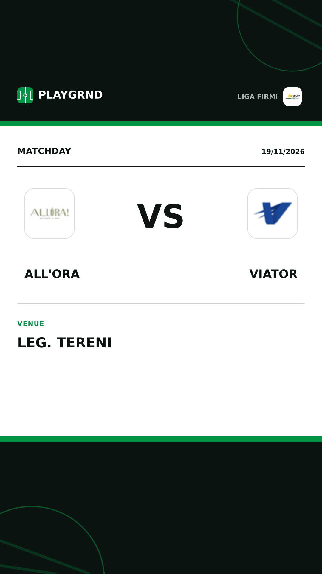Instagram artwork: All'Ora vs Viator