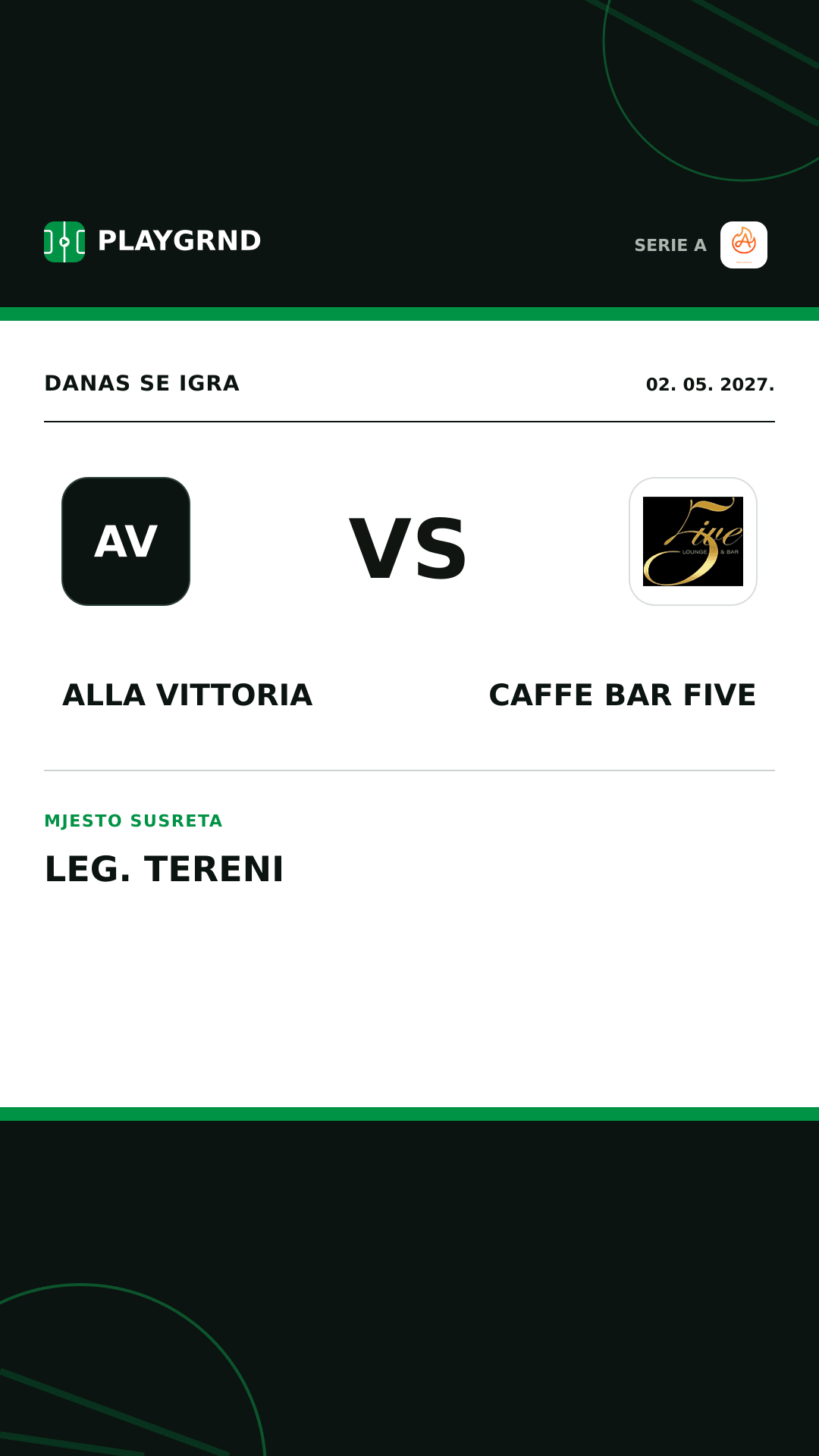 Instagram slika: Alla Vittoria vs Caffe Bar Five
