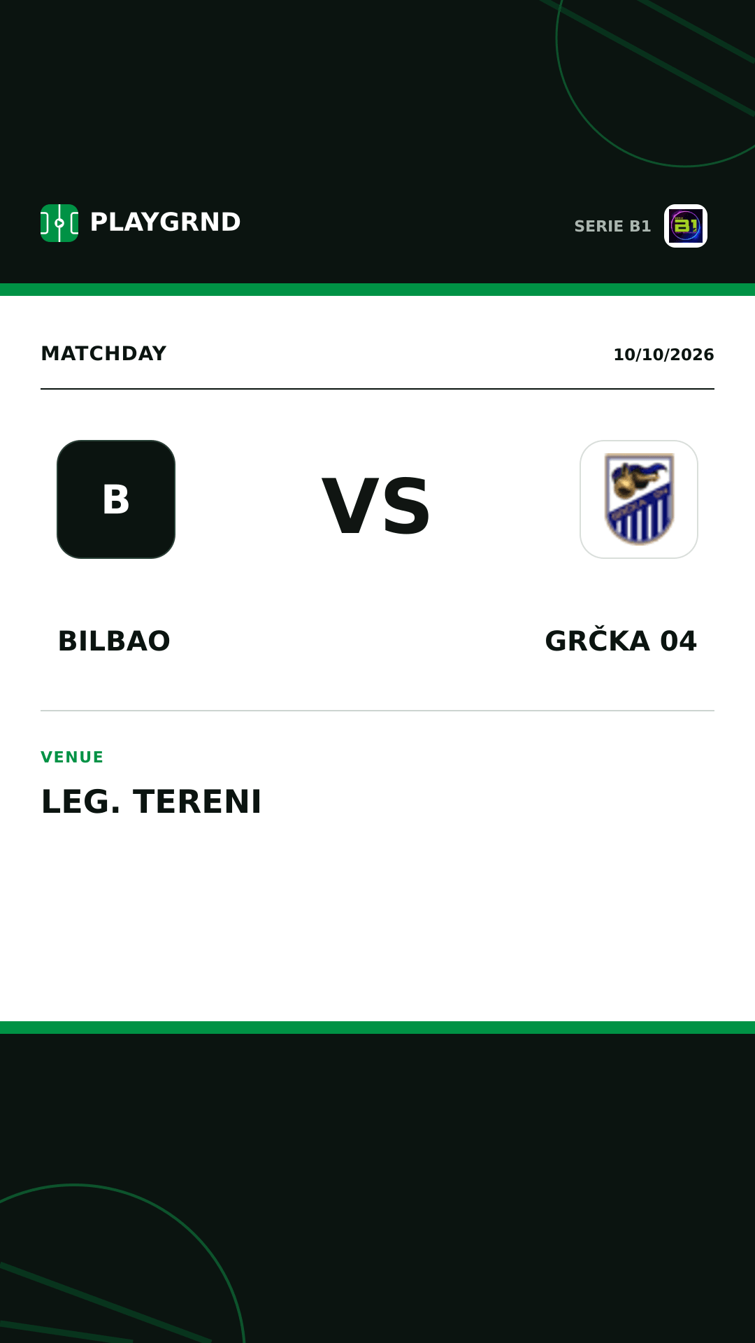 Instagram artwork: Bilbao vs Grčka 04