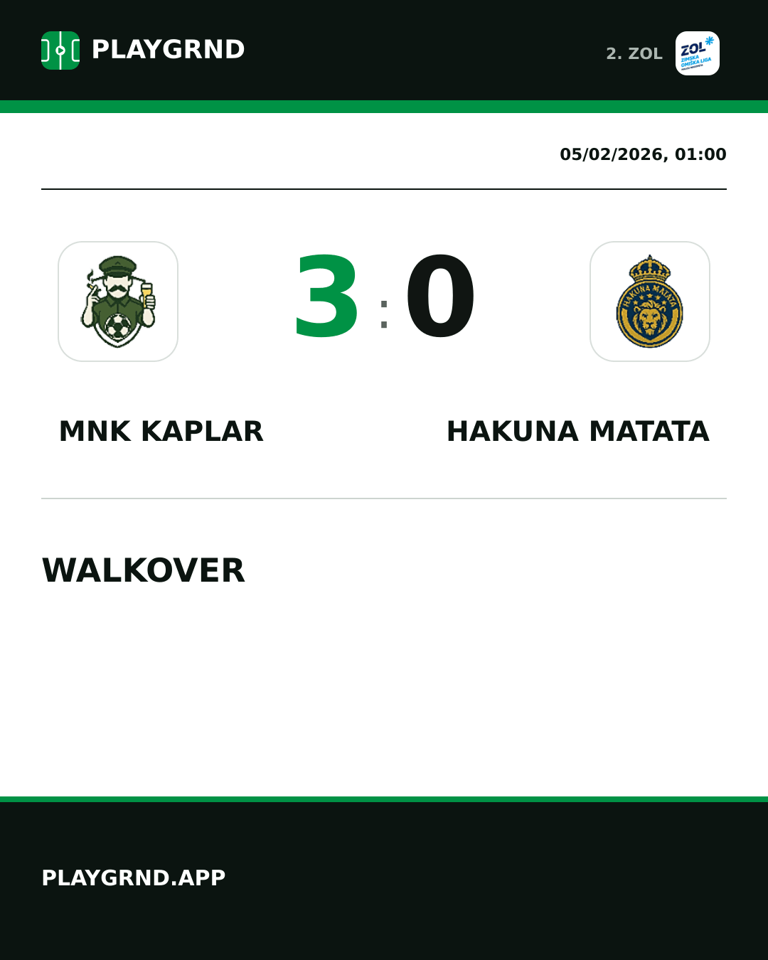 Instagram artwork: MNK Kaplar 3:0 Hakuna Matata