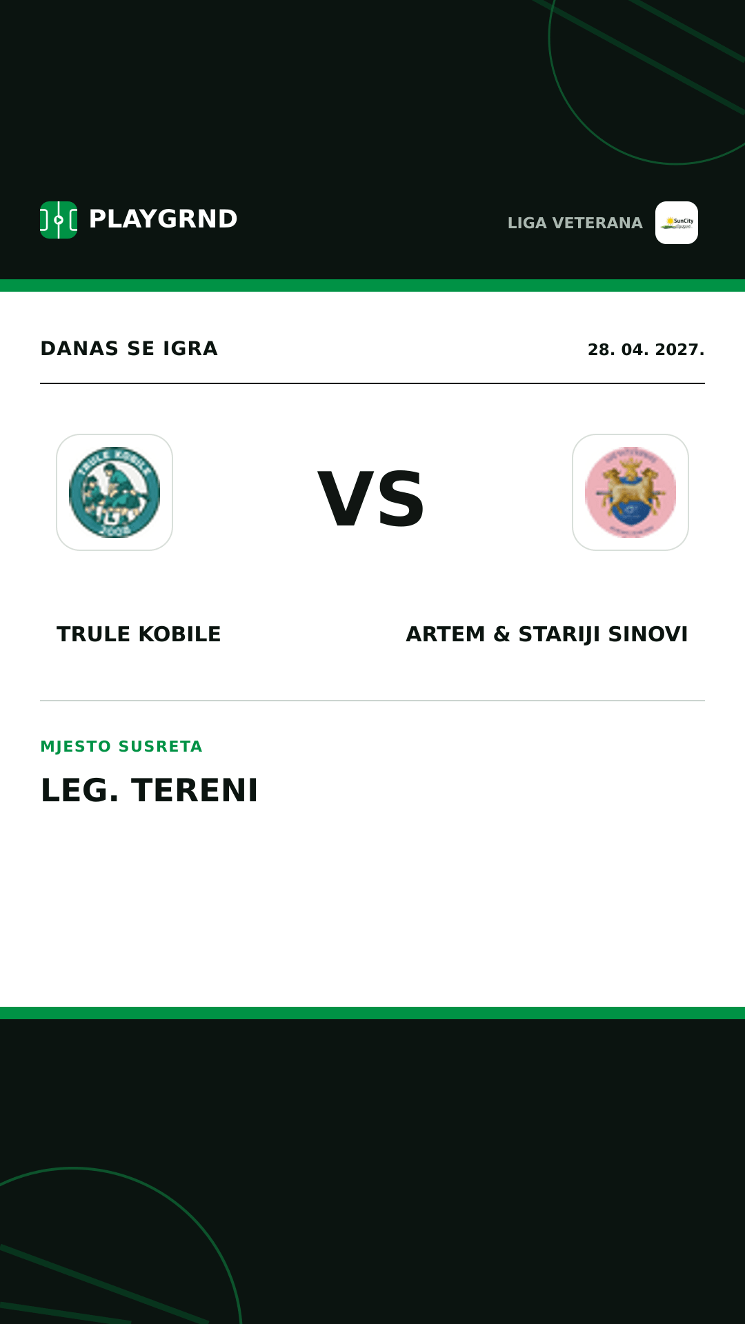 Instagram slika: Trule Kobile vs Artem & Stariji Sinovi
