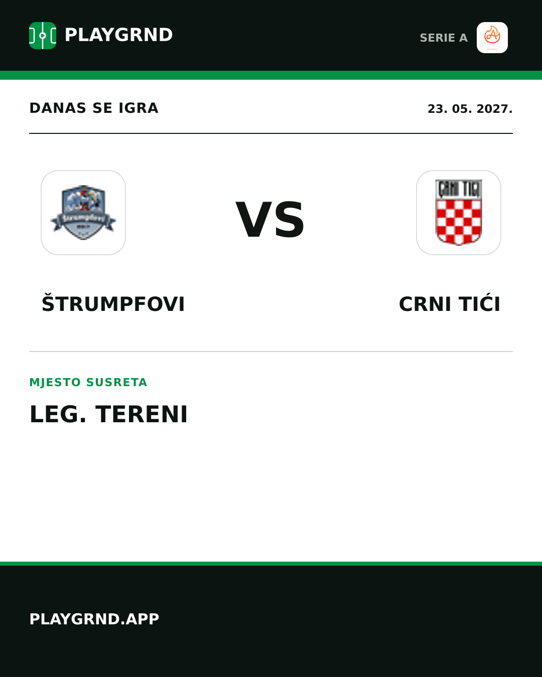 Instagram slika: Štrumpfovi vs Crni Tići
