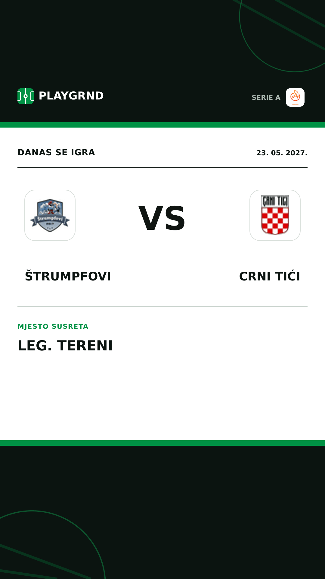 Instagram slika: Štrumpfovi vs Crni Tići