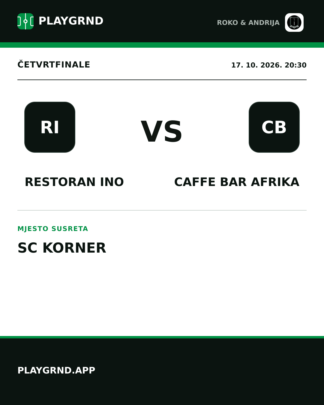 Instagram slika: Restoran Ino vs Caffe bar Afrika