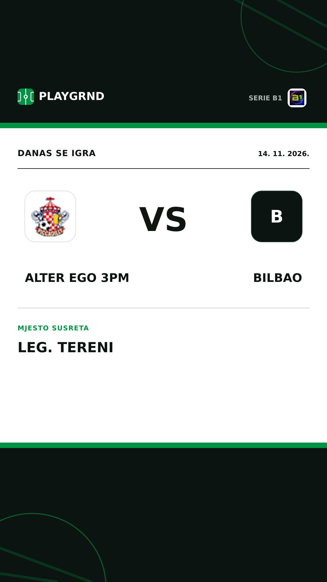 Instagram slika: Alter Ego 3PM vs Bilbao