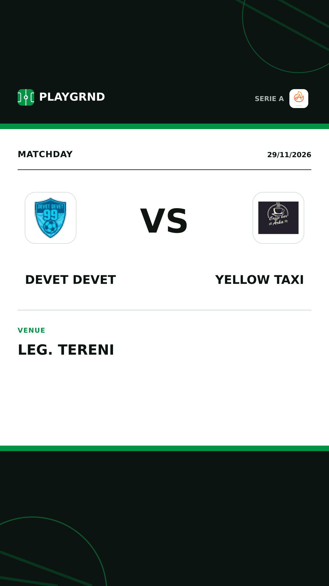 Instagram artwork: Devet Devet vs Yellow Taxi
