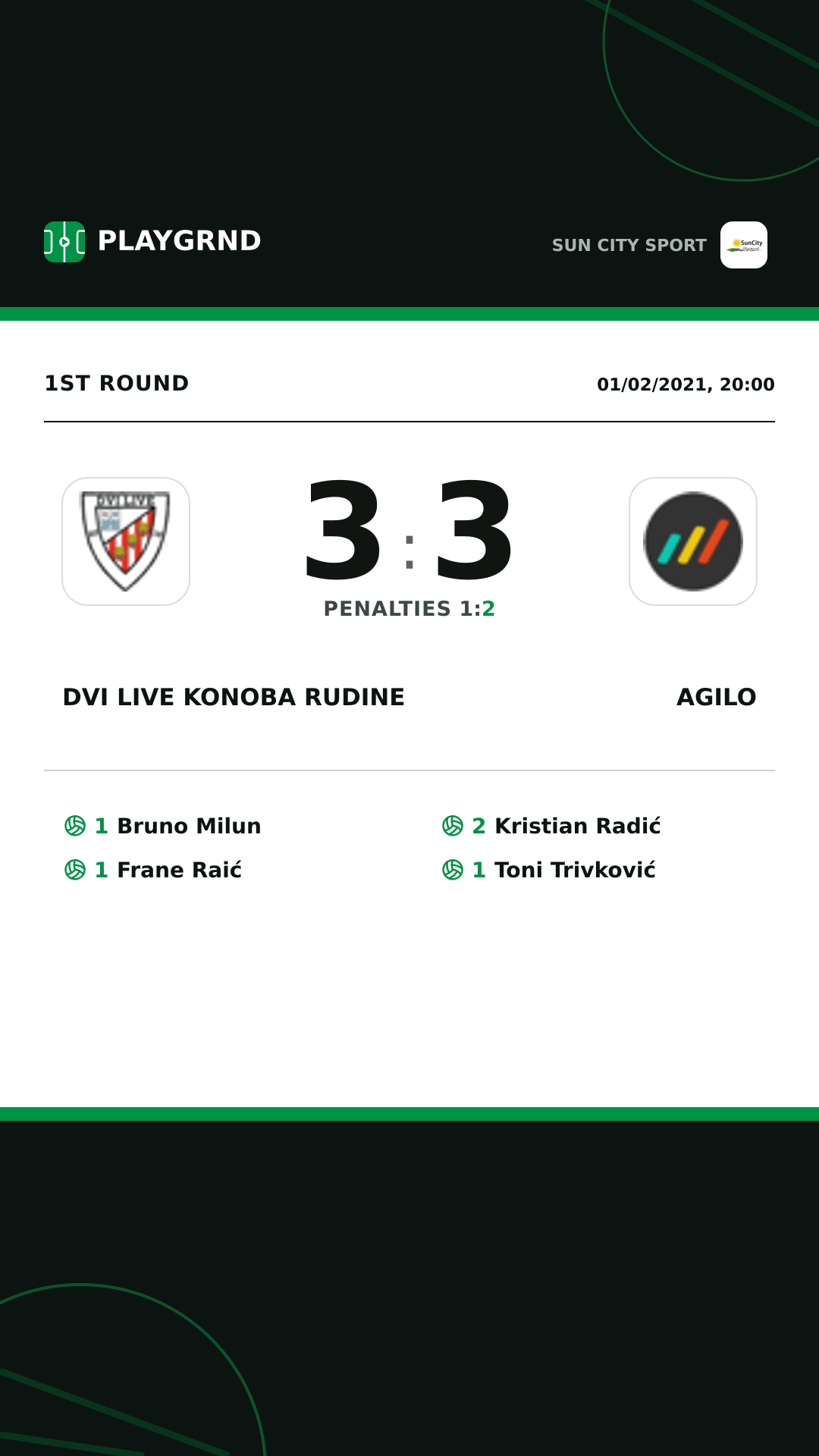 Instagram artwork: Dvi Live Konoba Rudine 3:3 Agilo