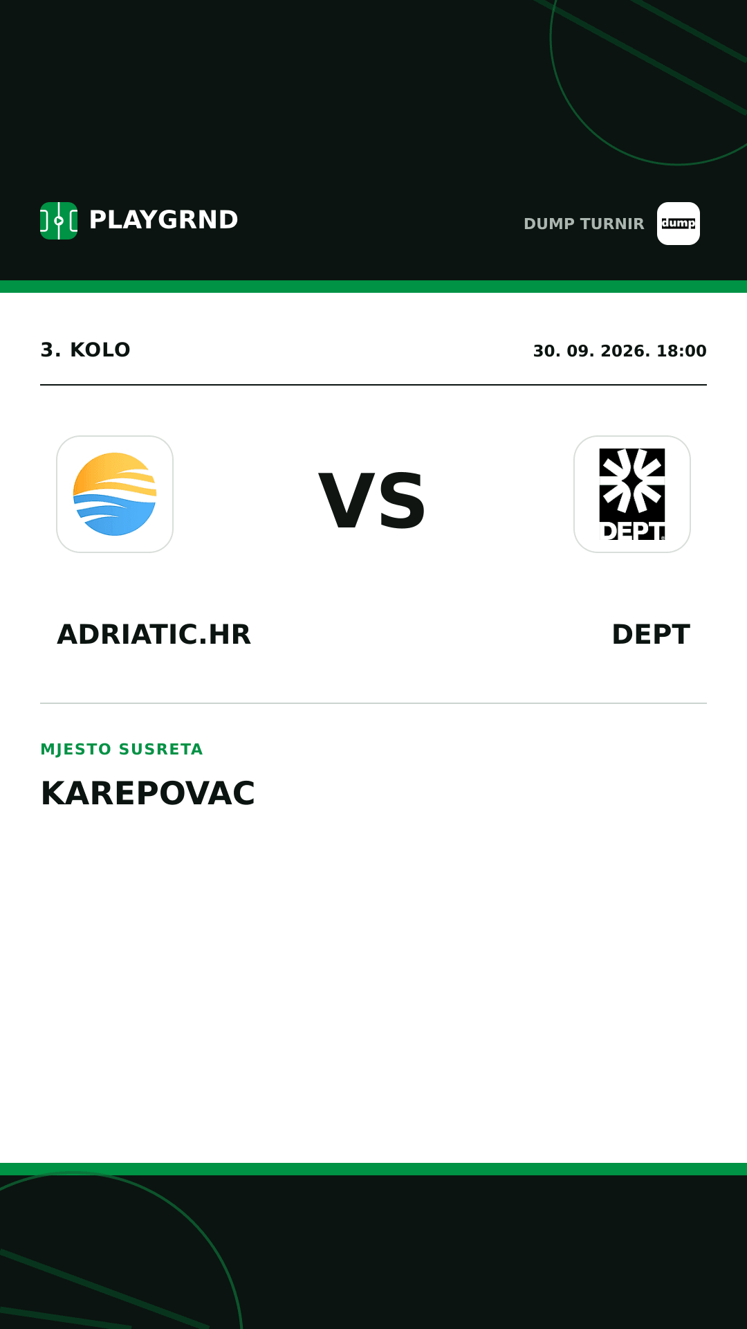 Instagram slika: Adriatic.hr vs DEPT