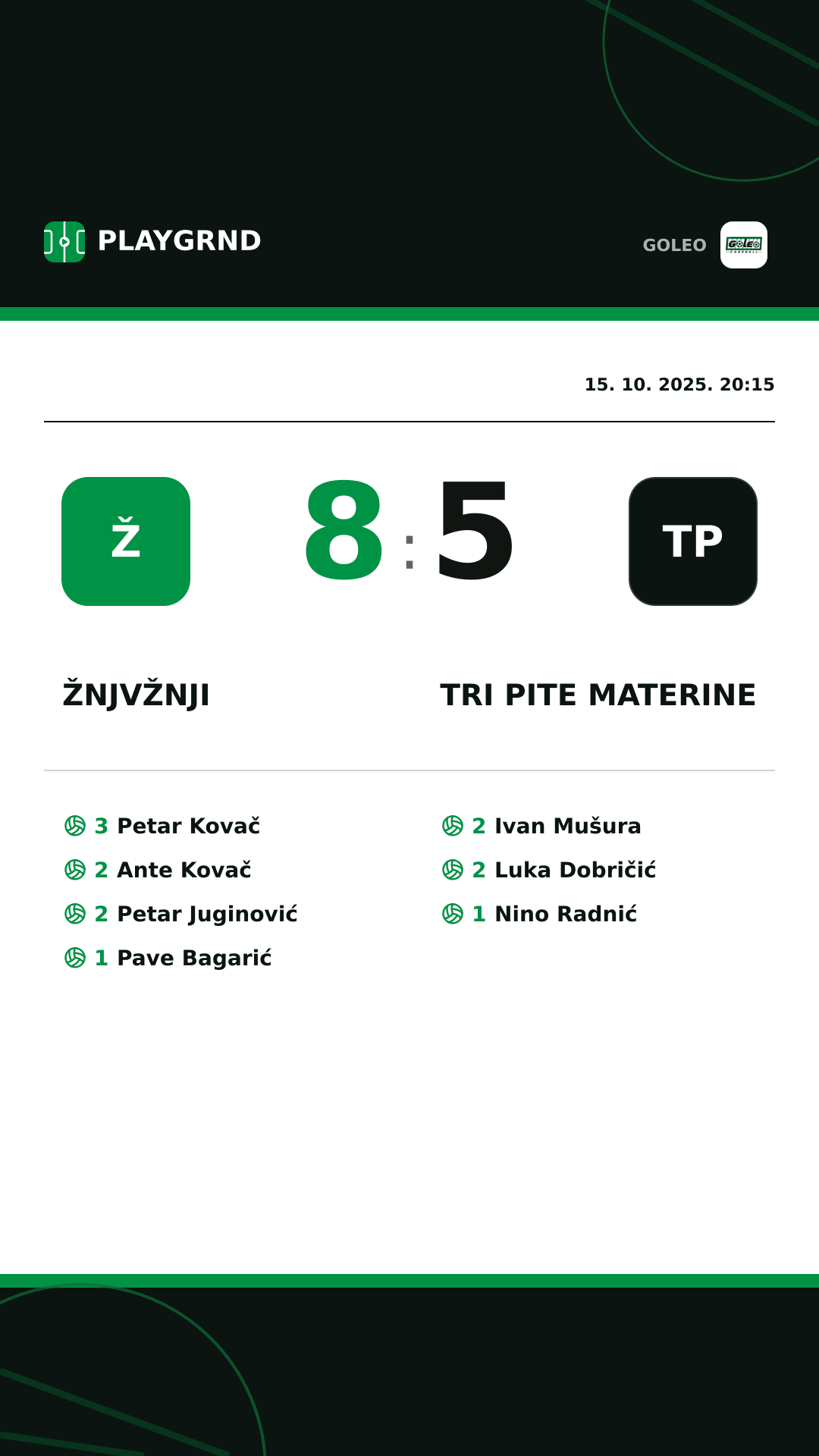 Instagram slika: Žnjvžnji 8:5 Tri Pite Materine