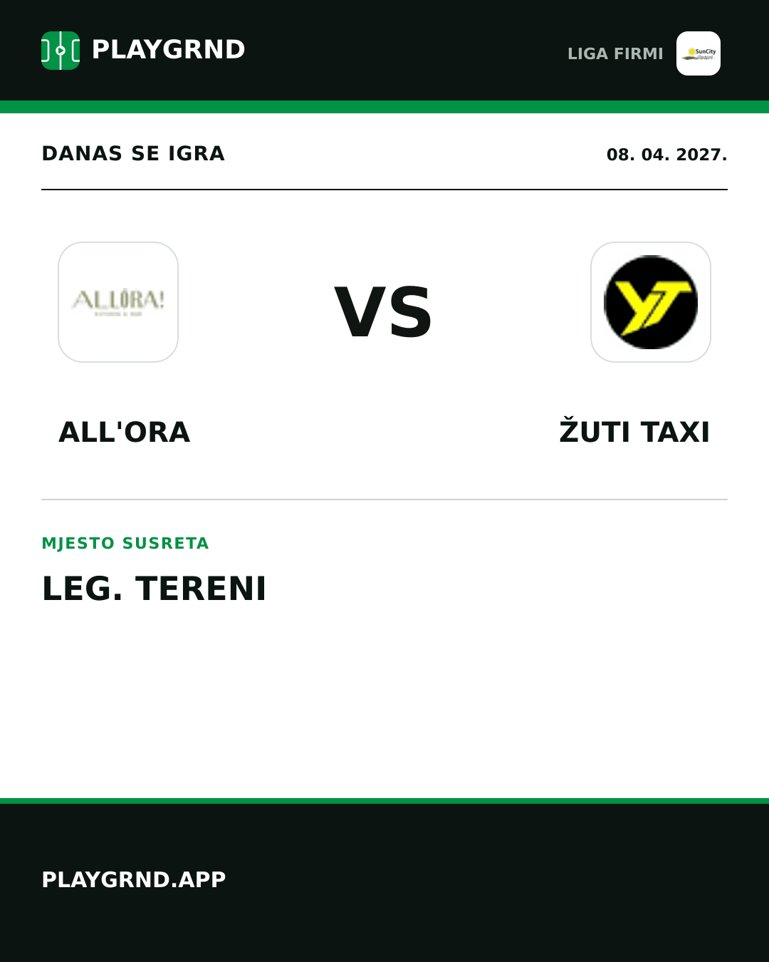 Instagram slika: All'Ora vs Žuti Taxi