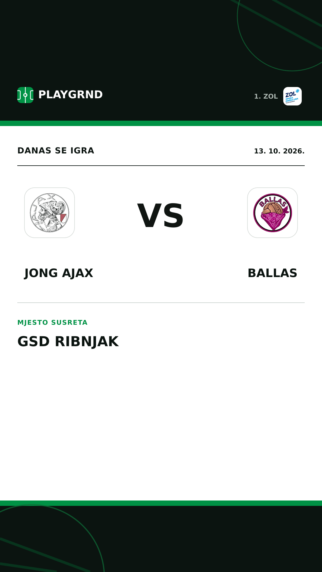 Instagram slika: Jong Ajax vs Ballas