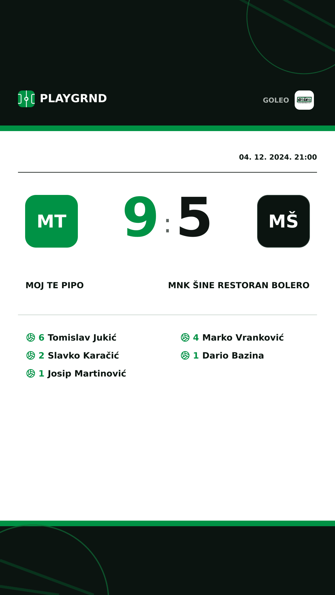 Instagram slika: Moj te pipo 9:5 MNK Šine restoran Bolero