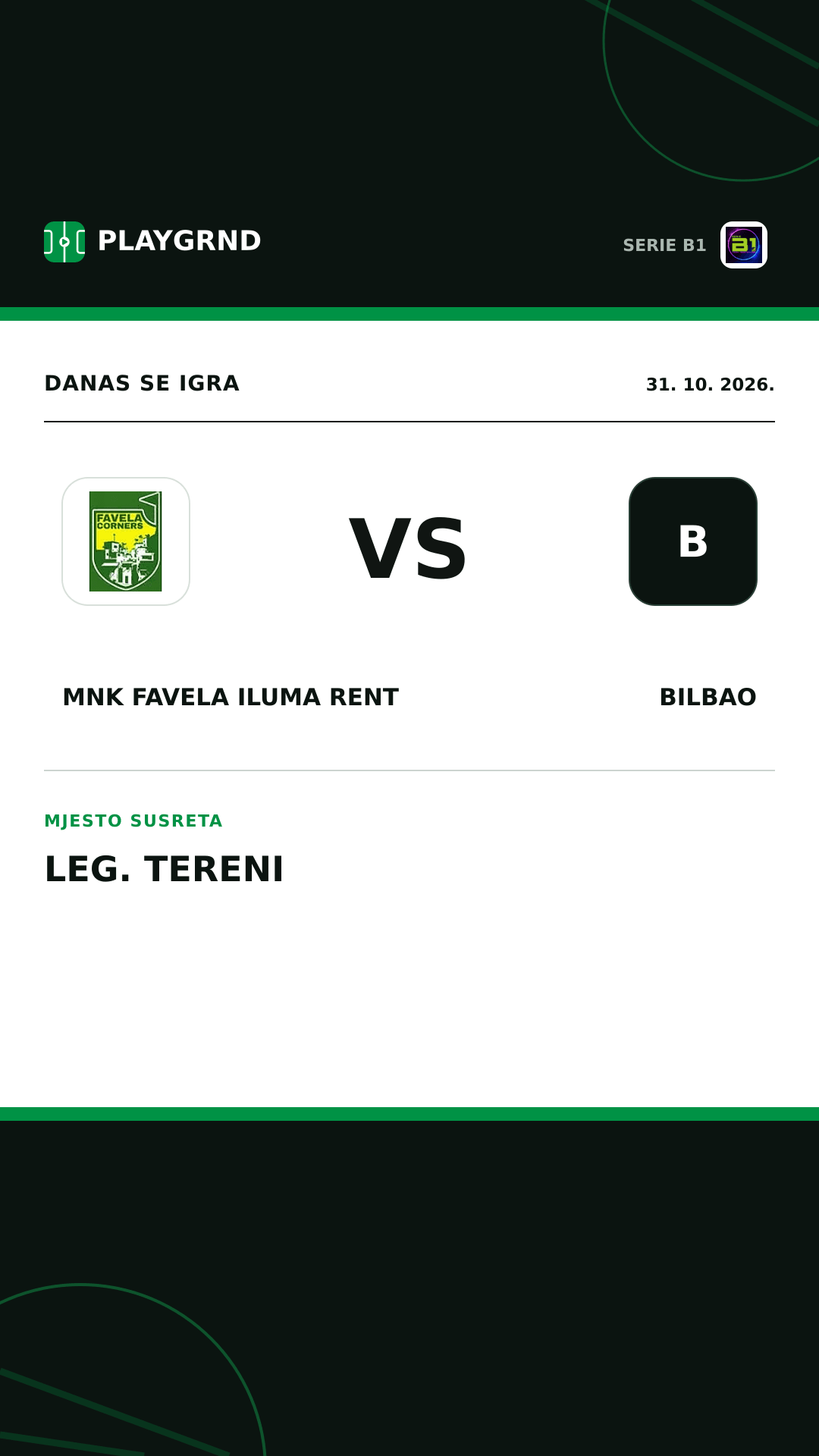 Instagram slika: MNK Favela Iluma Rent vs Bilbao