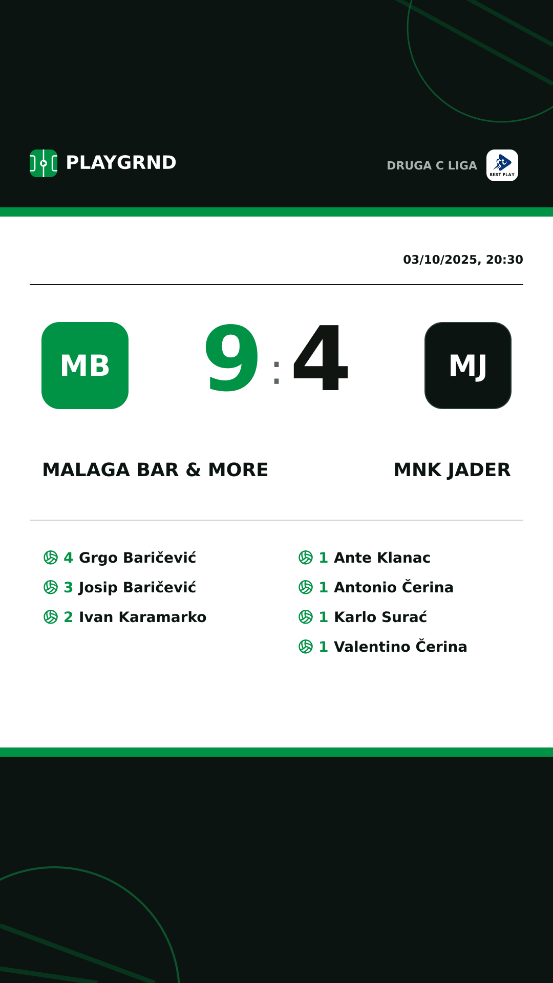Instagram artwork: Malaga Bar & More 9:4 MNK Jader
