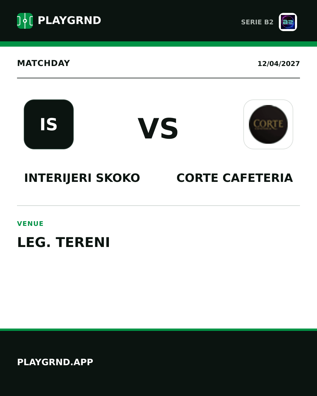Instagram artwork: Interijeri Skoko vs Corte Cafeteria