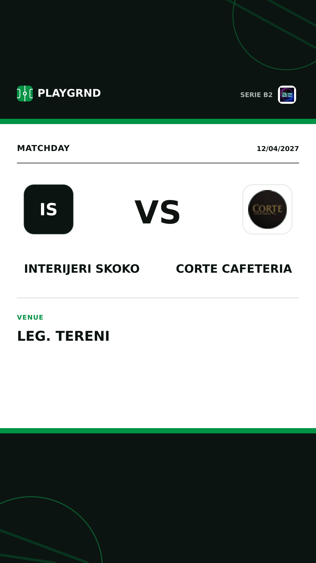Instagram artwork: Interijeri Skoko vs Corte Cafeteria