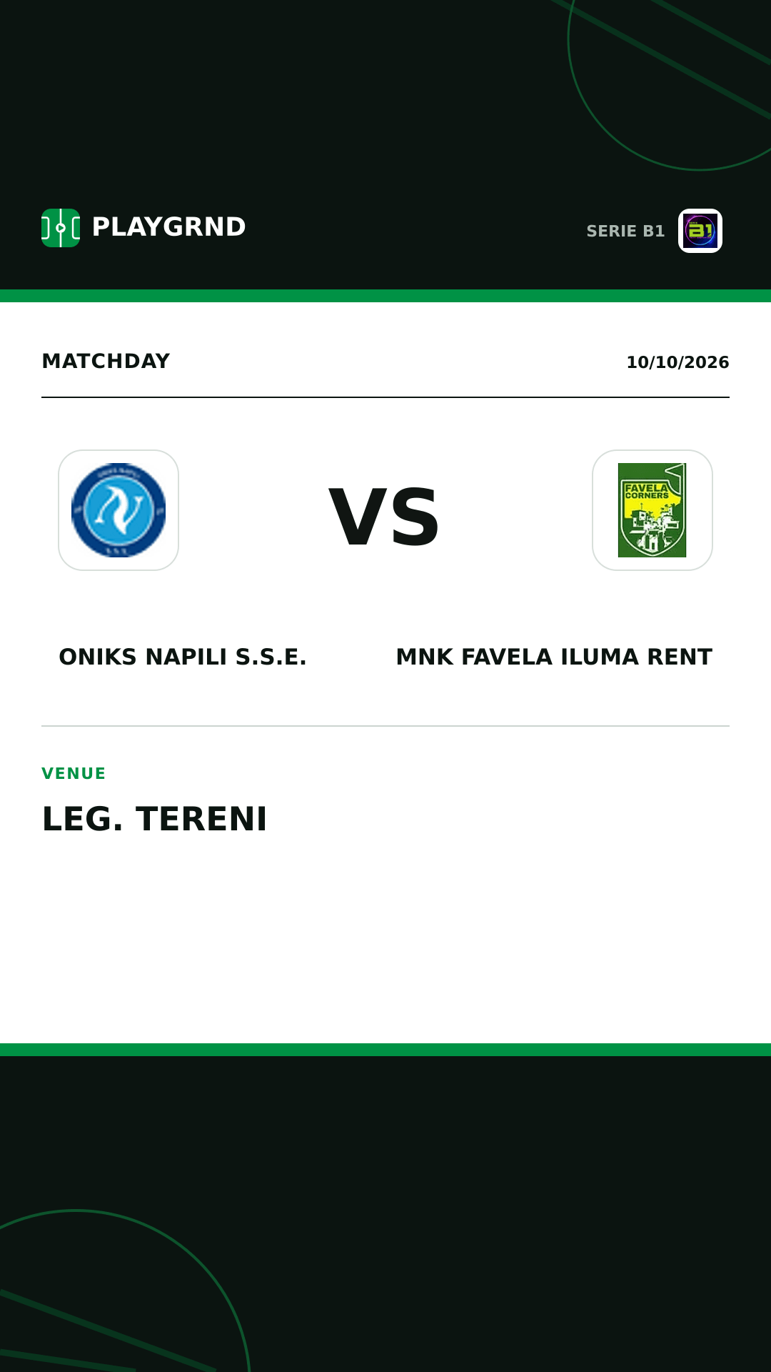 Instagram artwork: Oniks Napili S.S.E. vs MNK Favela Iluma Rent