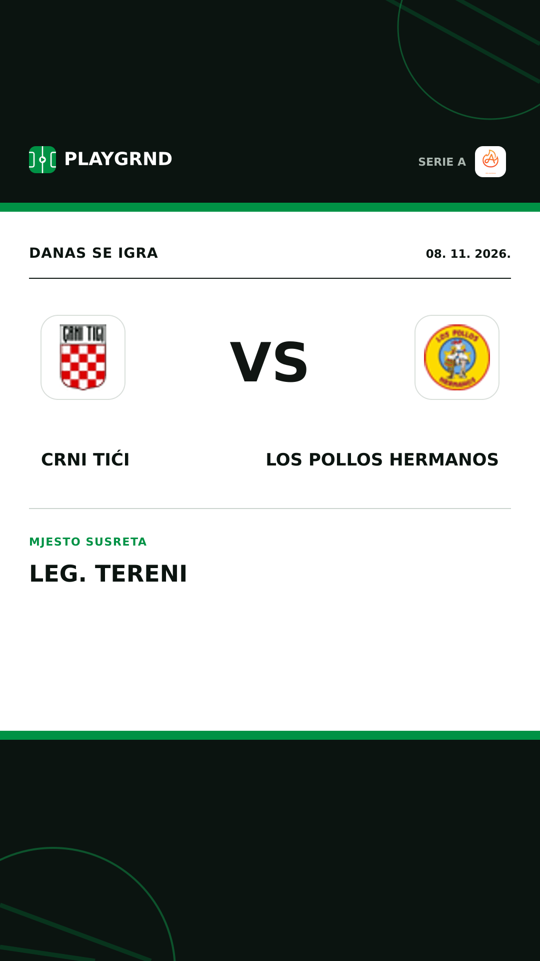 Instagram slika: Crni Tići vs Los Pollos Hermanos