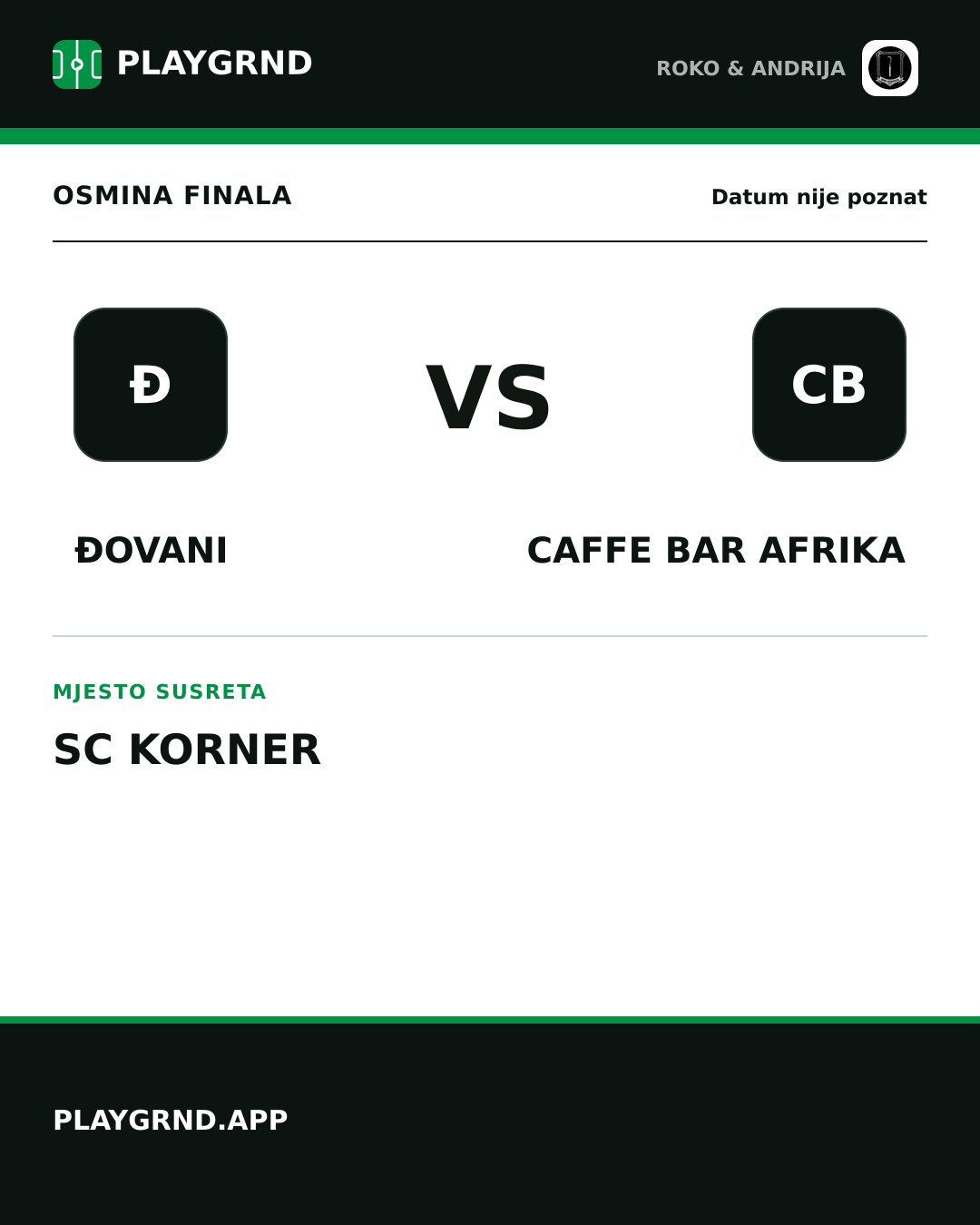 Instagram slika: Đovani vs Caffe bar Afrika