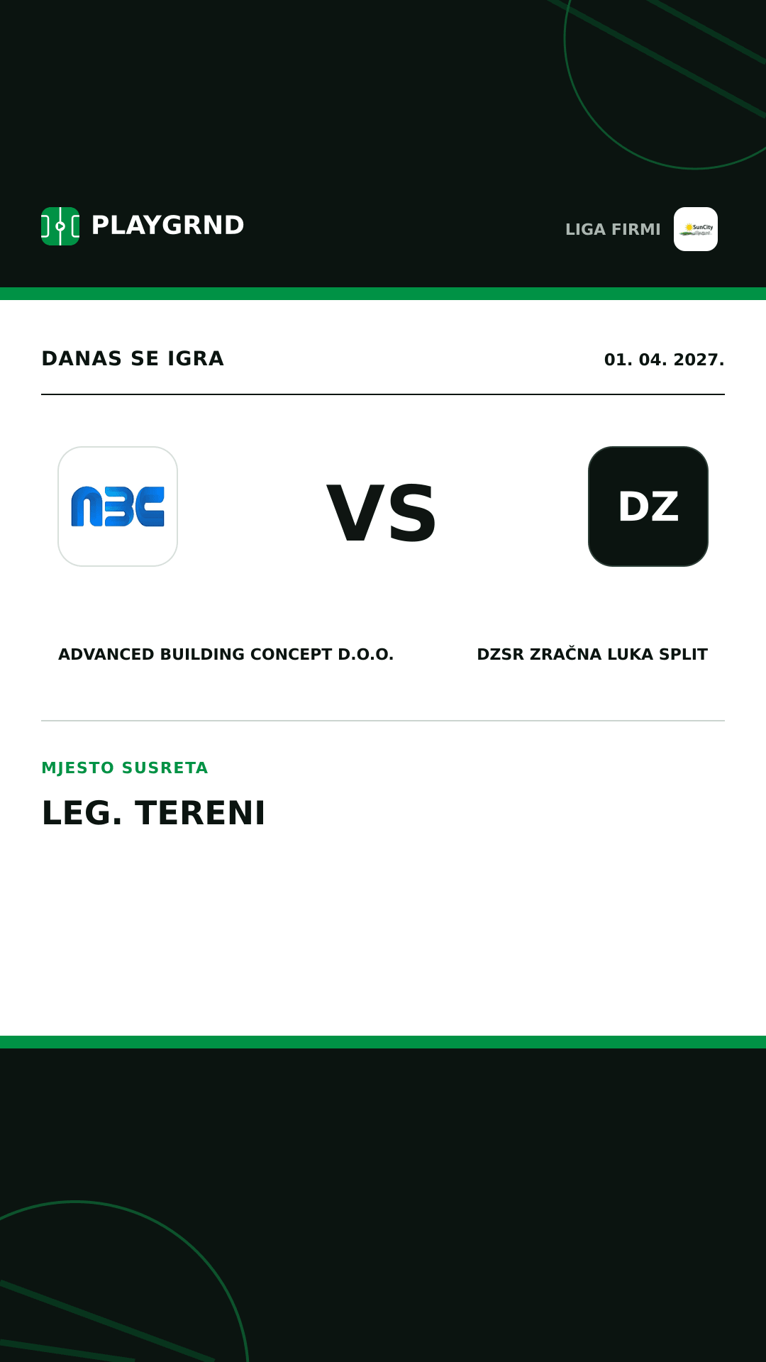 Instagram slika: Advanced Building Concept d.o.o. vs DZSR Zračna Luka Split