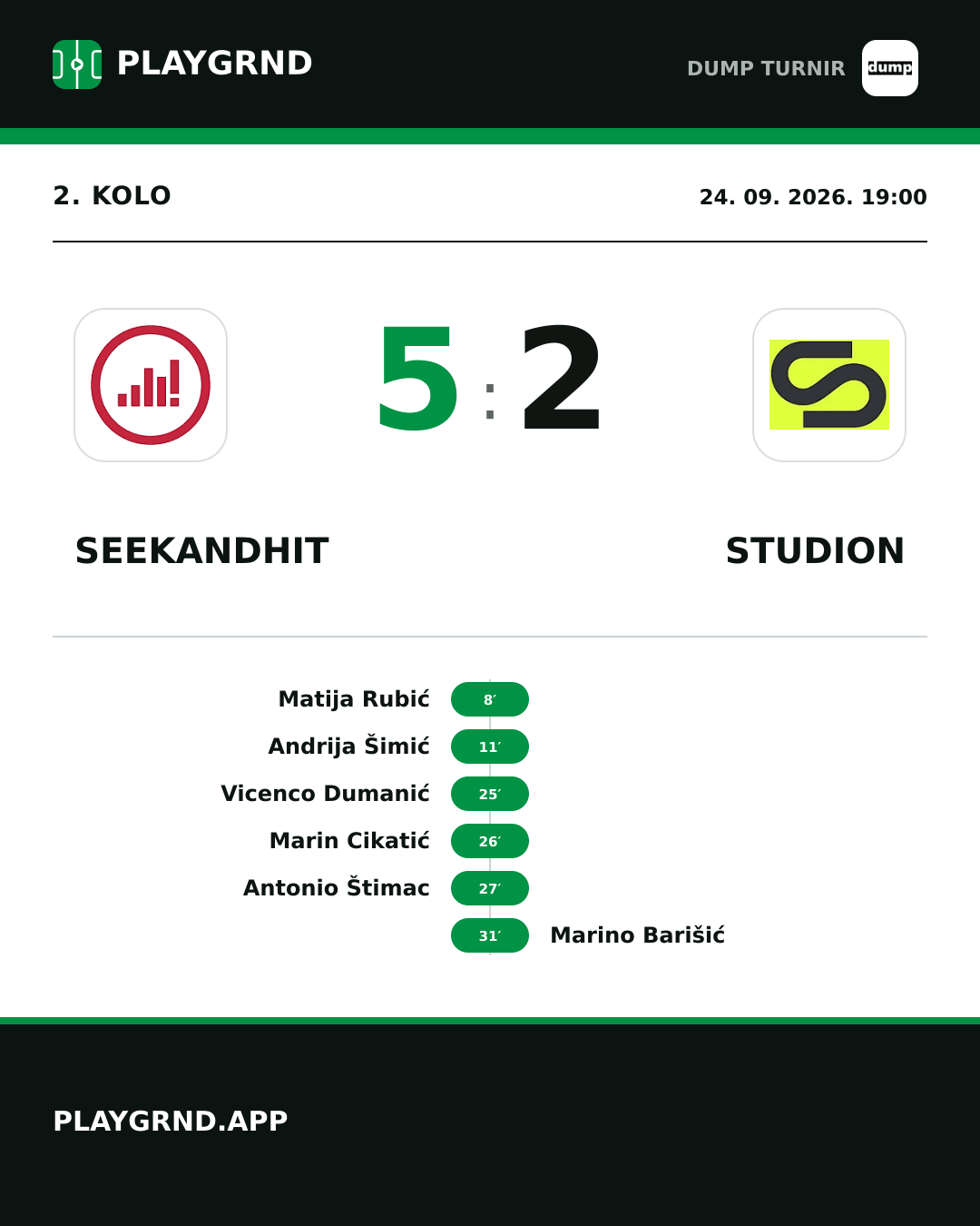 Instagram slika: Studion vs SeekandHit