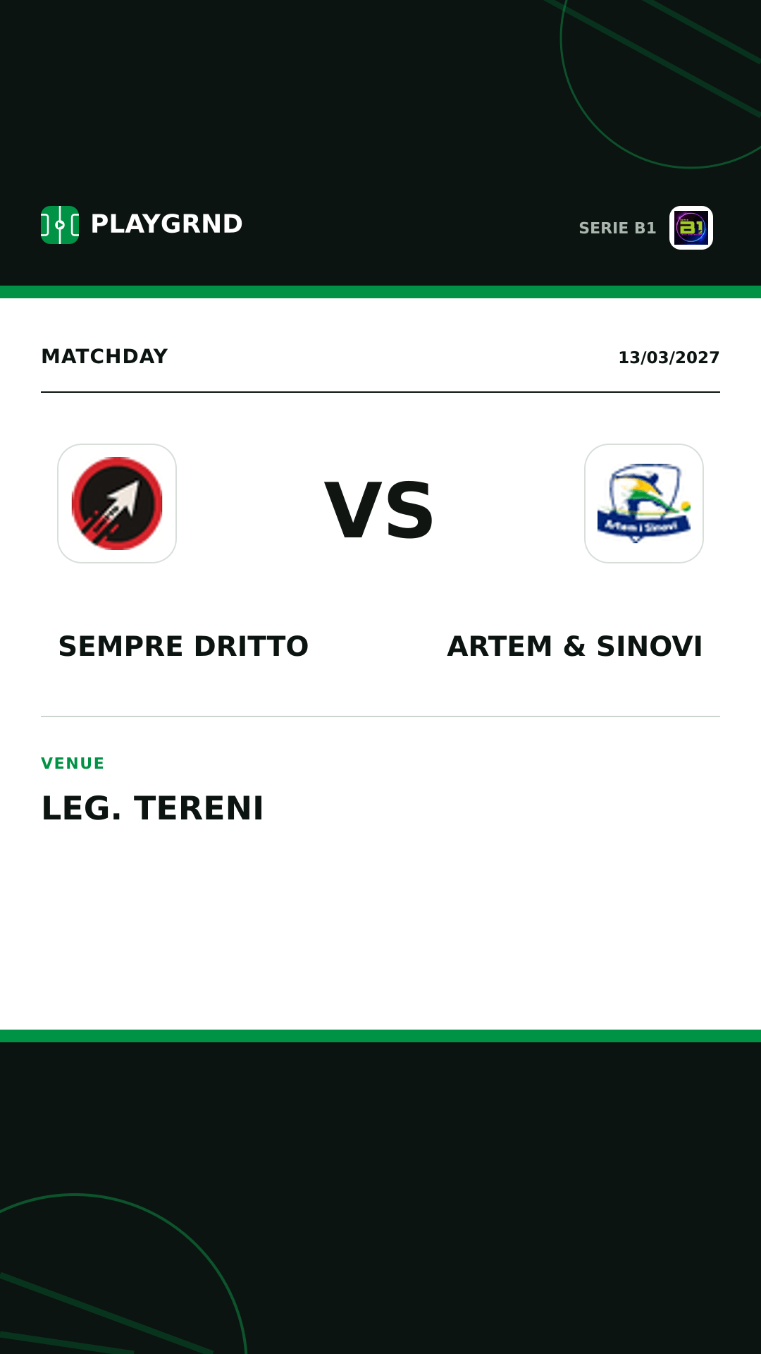 Instagram artwork: Sempre Dritto vs Artem & Sinovi