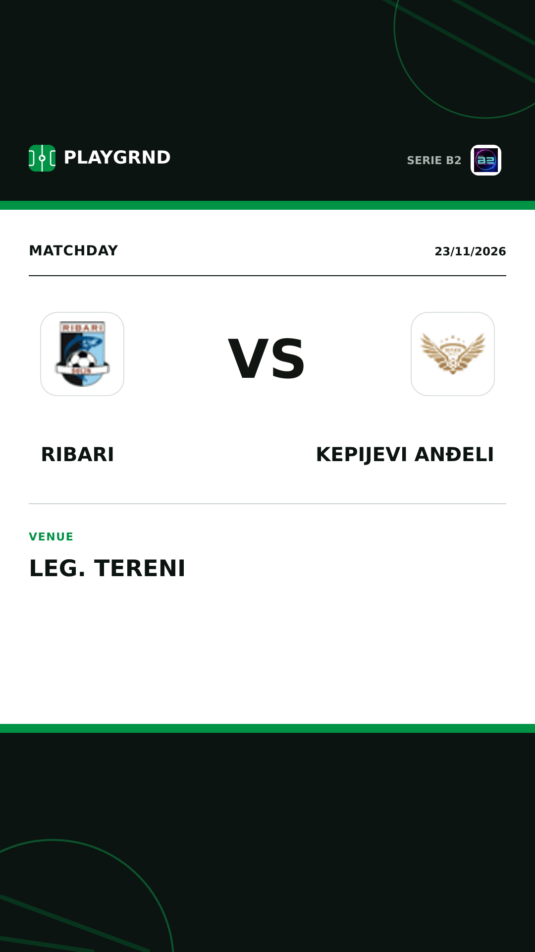 Instagram artwork: Ribari vs Kepijevi Anđeli