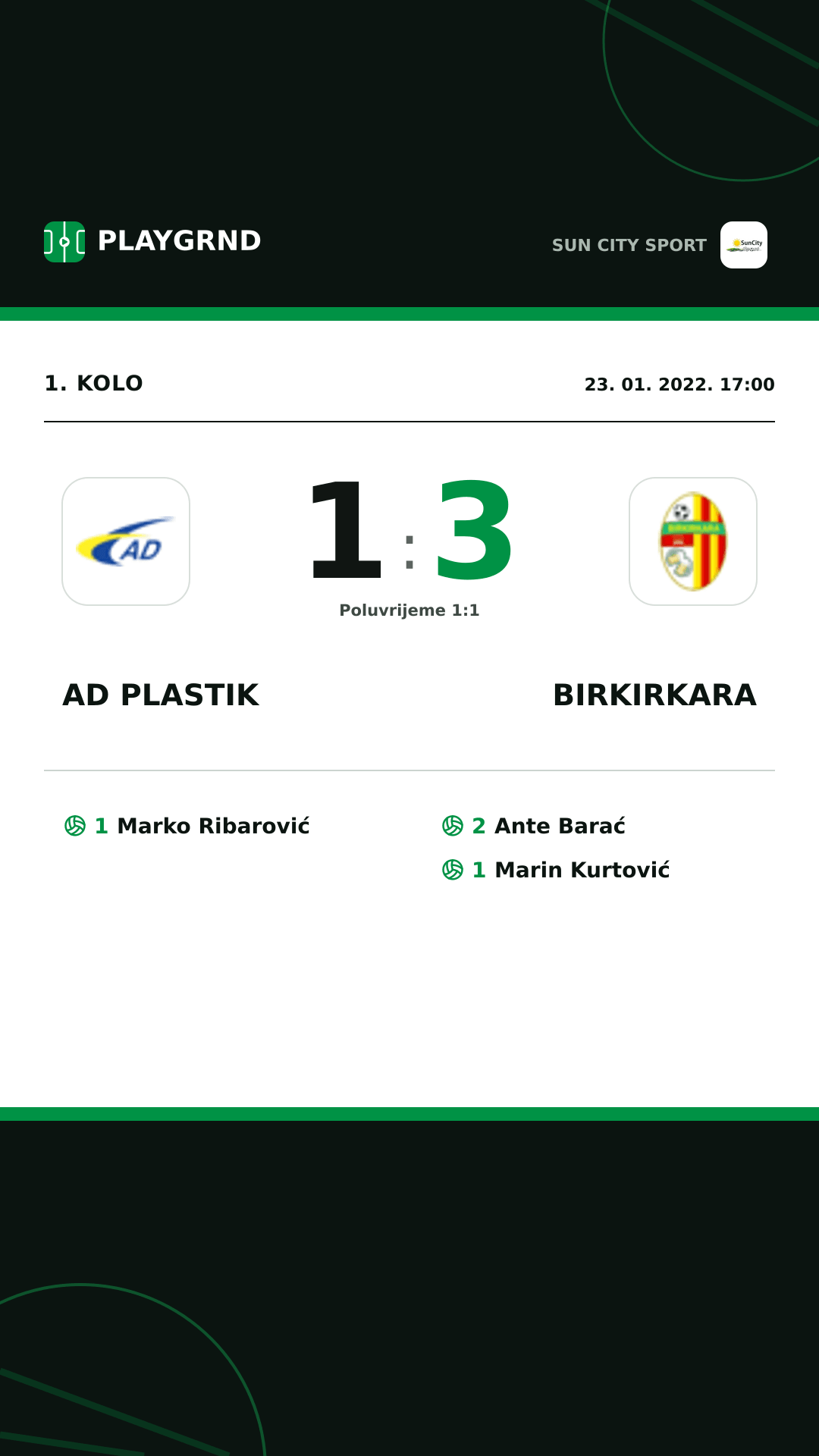 Instagram slika: AD Plastik 1:3 Birkirkara