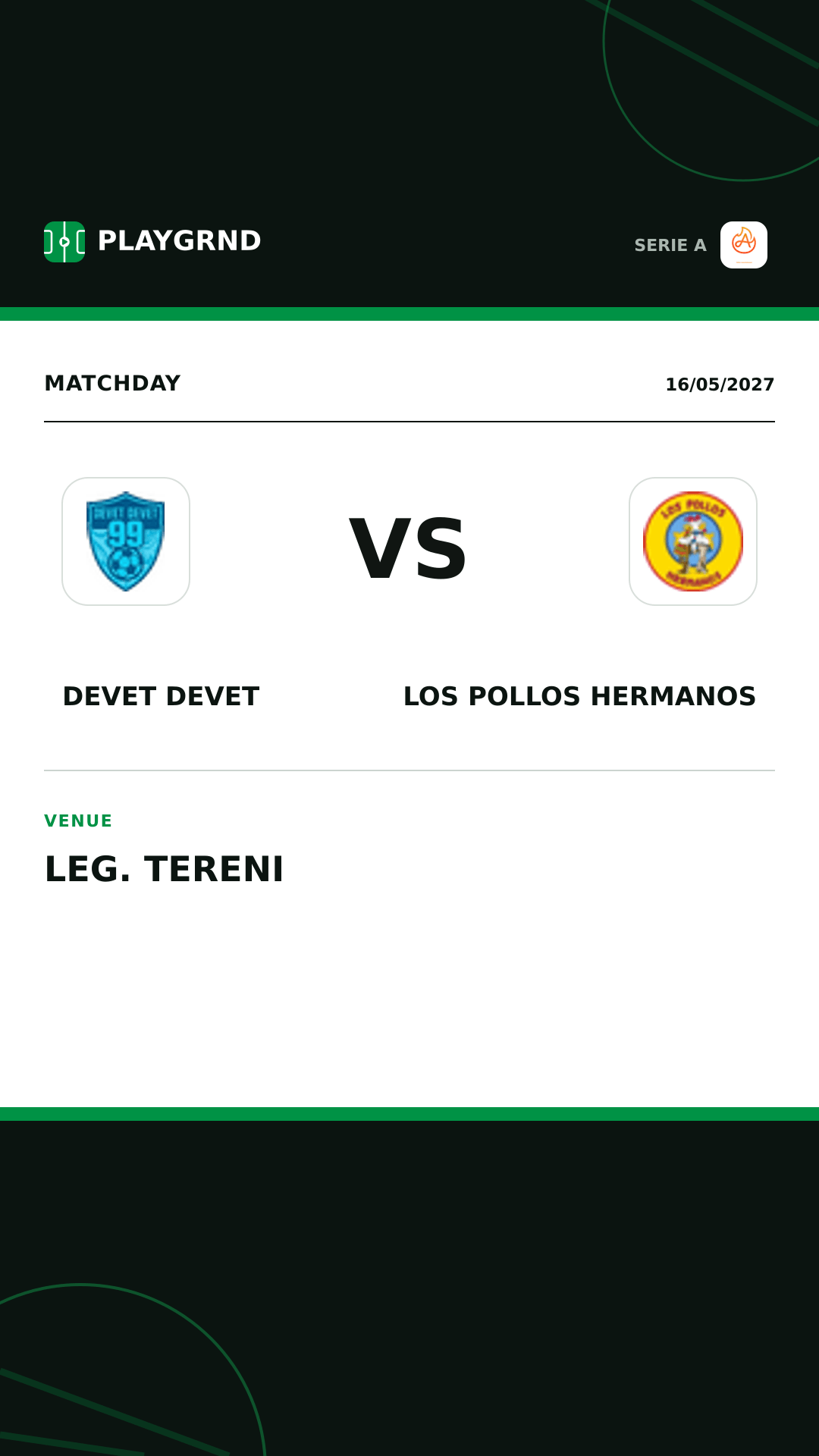 Instagram artwork: Devet Devet vs Los Pollos Hermanos