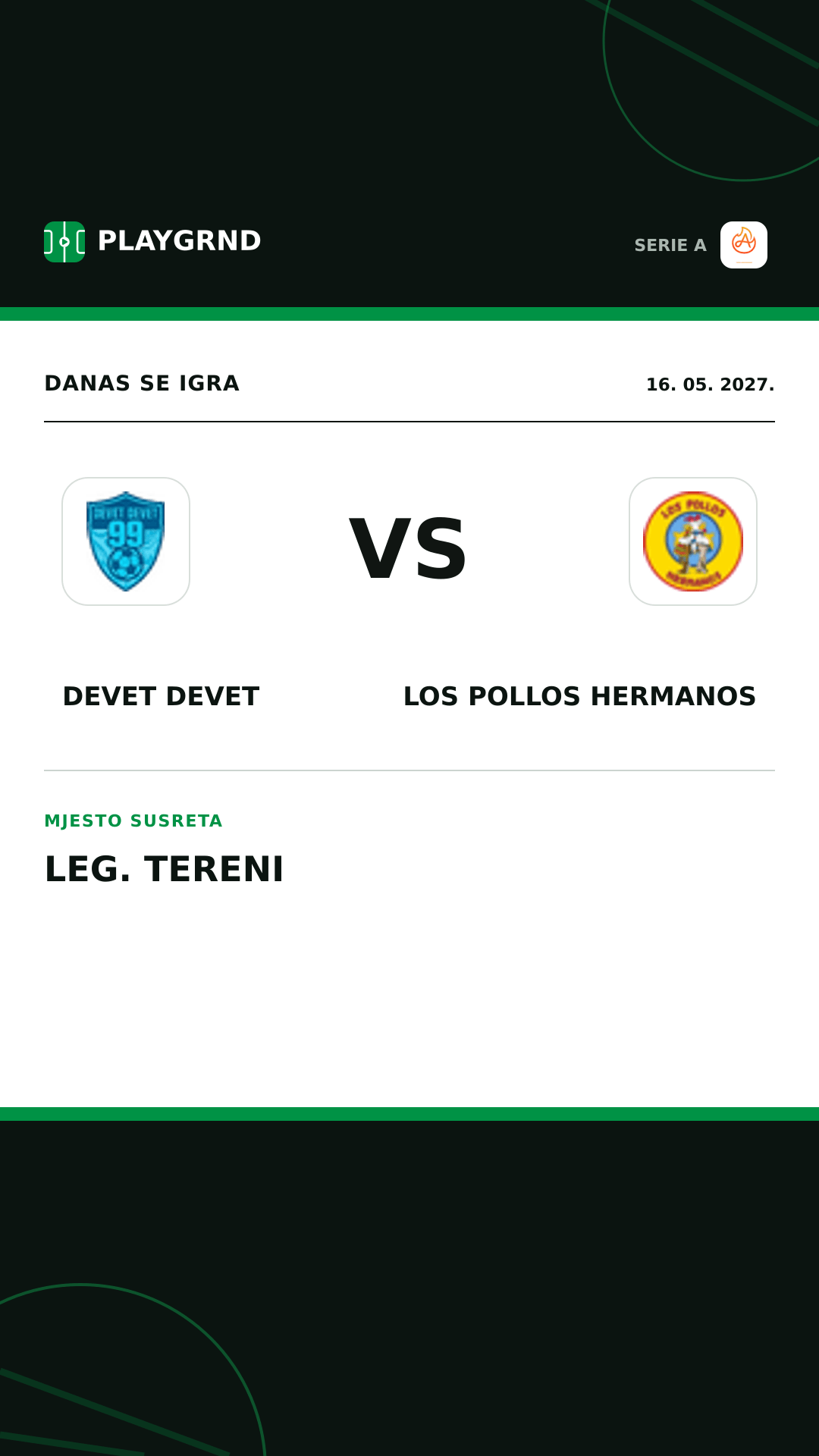 Instagram slika: Devet Devet vs Los Pollos Hermanos