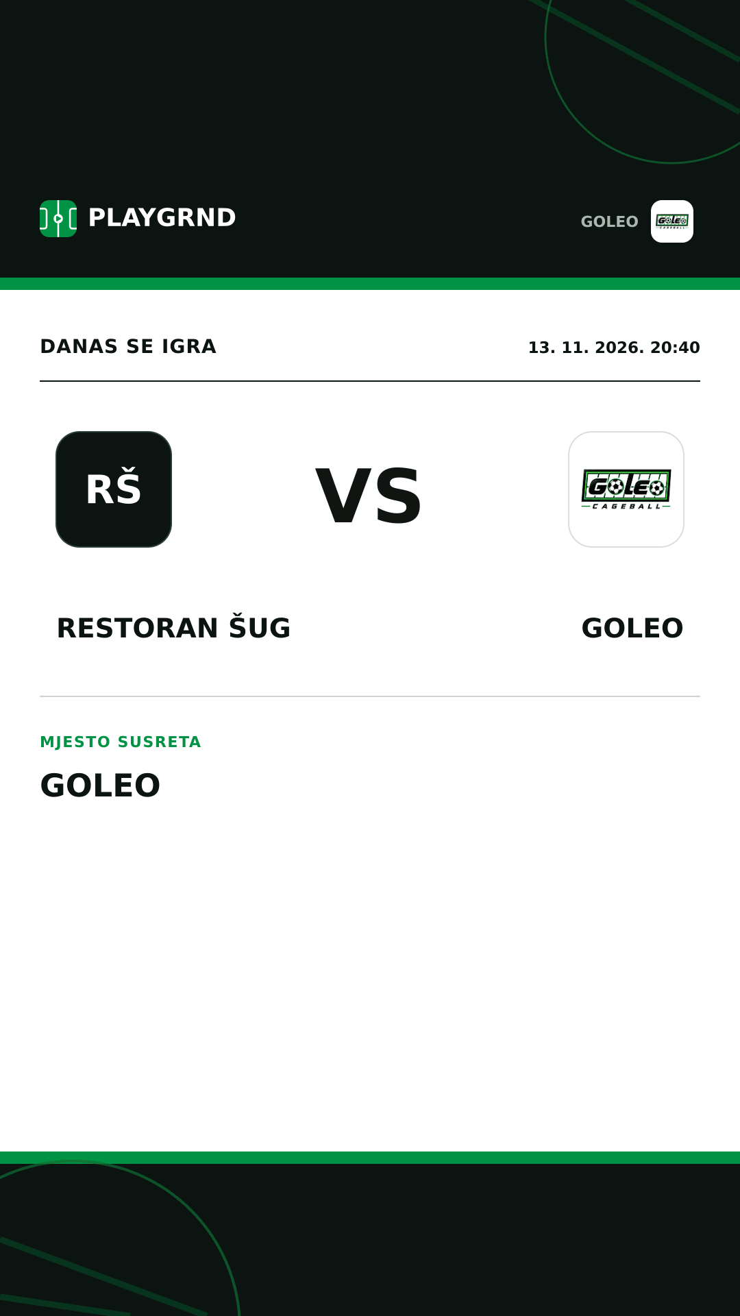 Instagram slika: Restoran Šug vs Goleo