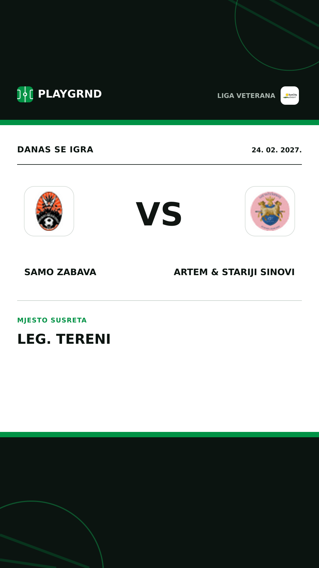 Instagram slika: Samo Zabava vs Artem & Stariji Sinovi