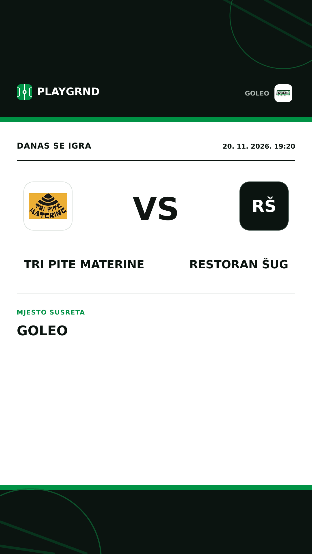 Instagram slika: Tri Pite Materine vs Restoran Šug