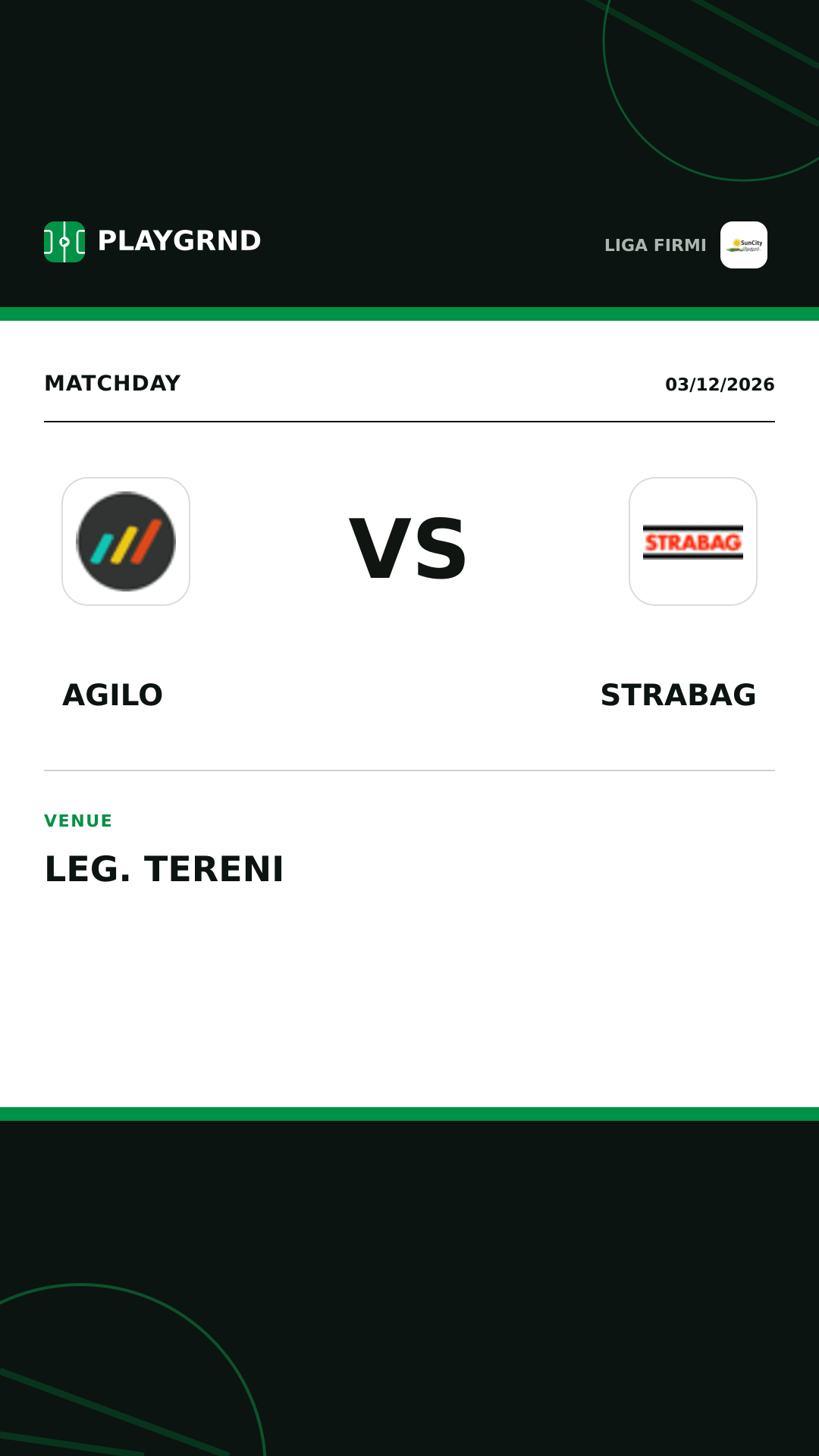 Instagram artwork: Agilo vs Strabag