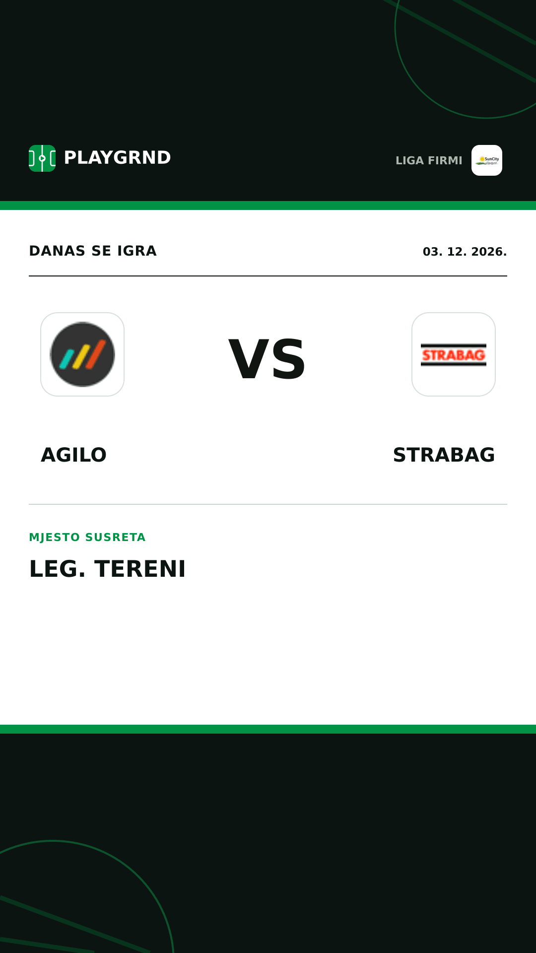 Instagram slika: Agilo vs Strabag
