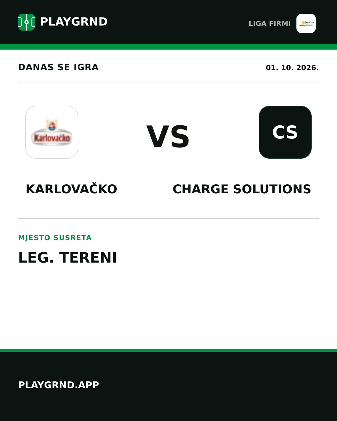 Instagram slika: Karlovačko vs Charge Solutions