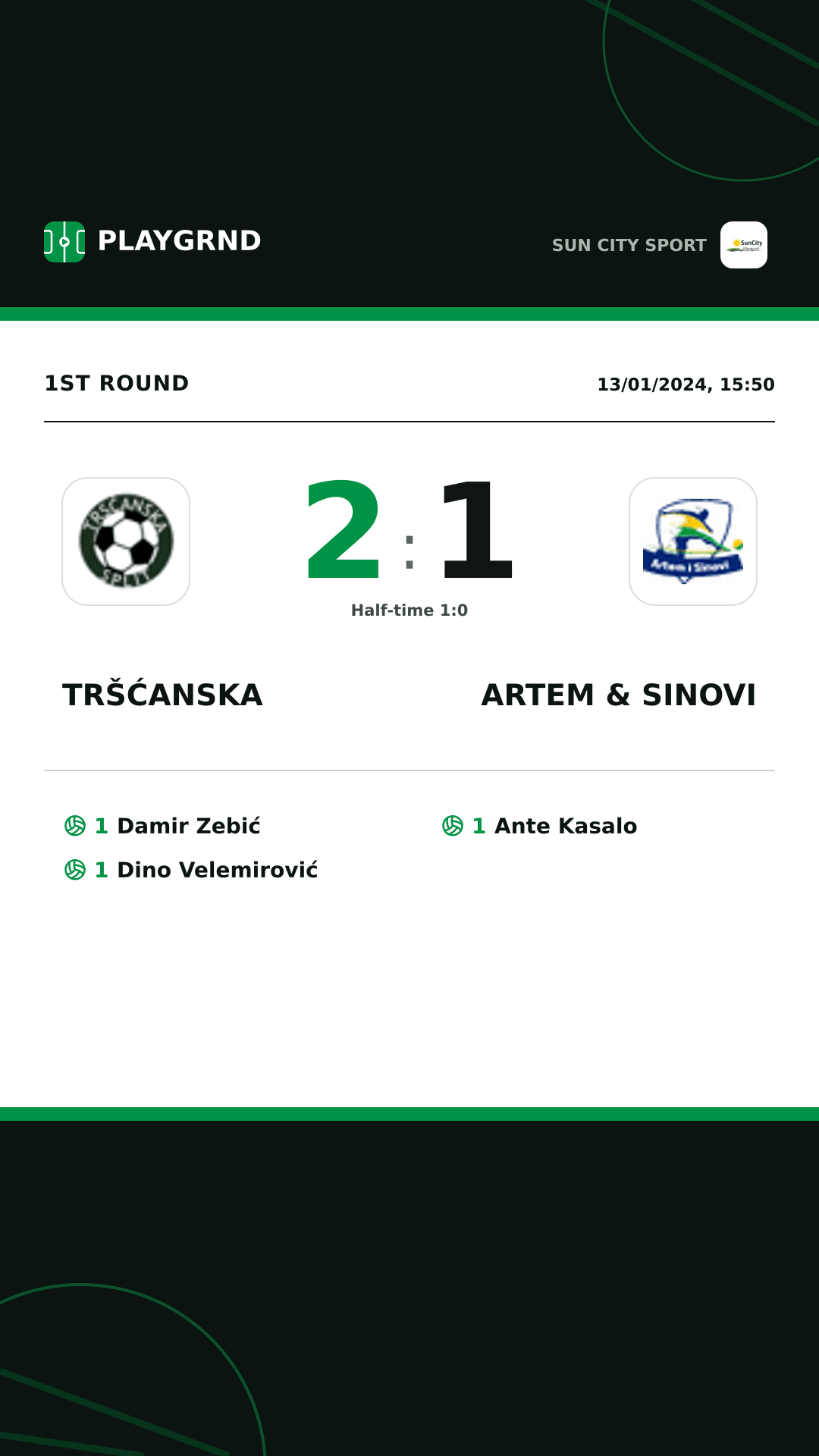Instagram artwork: Tršćanska 2:1 Artem & Sinovi