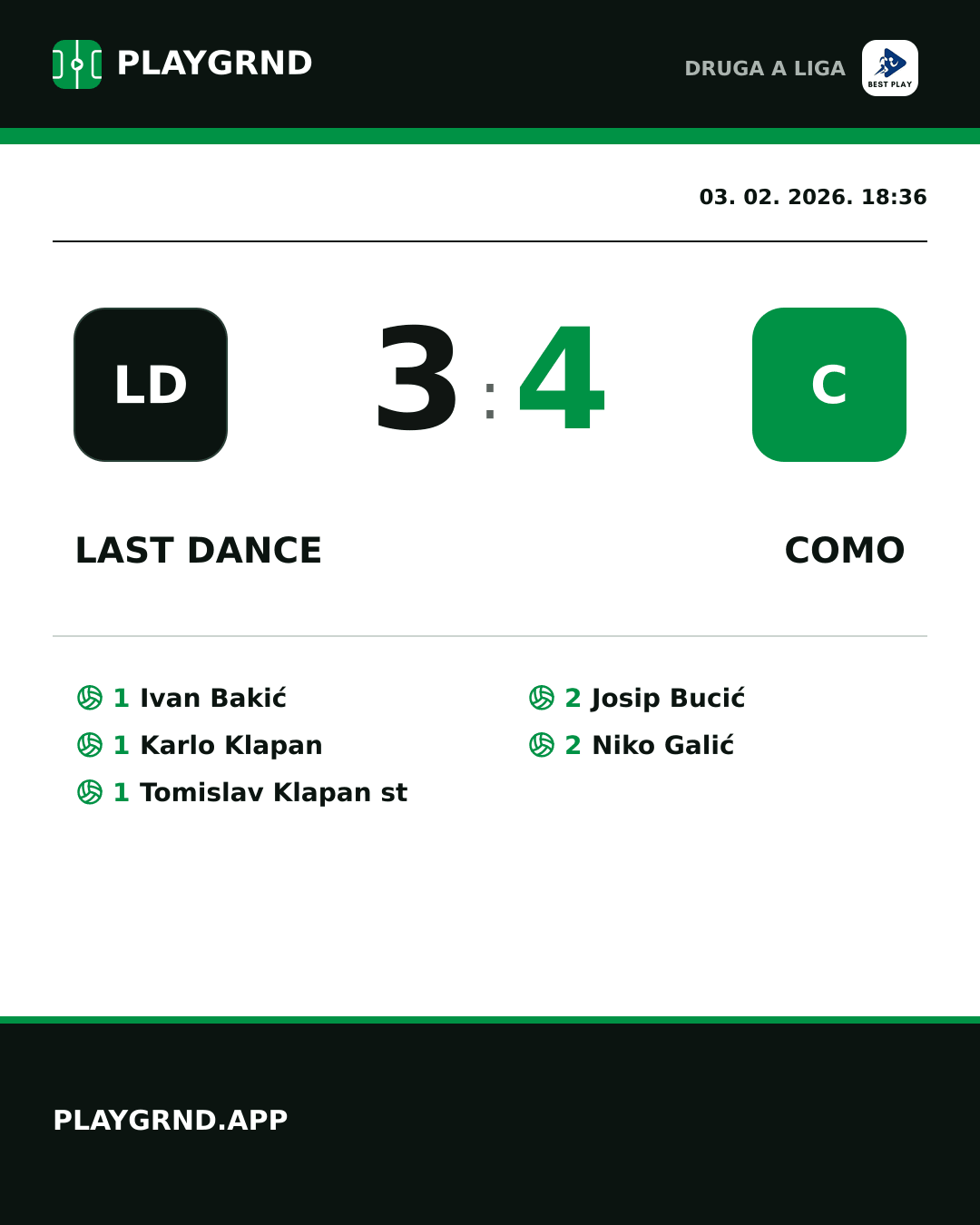 Instagram slika: Last Dance 3:4 Como