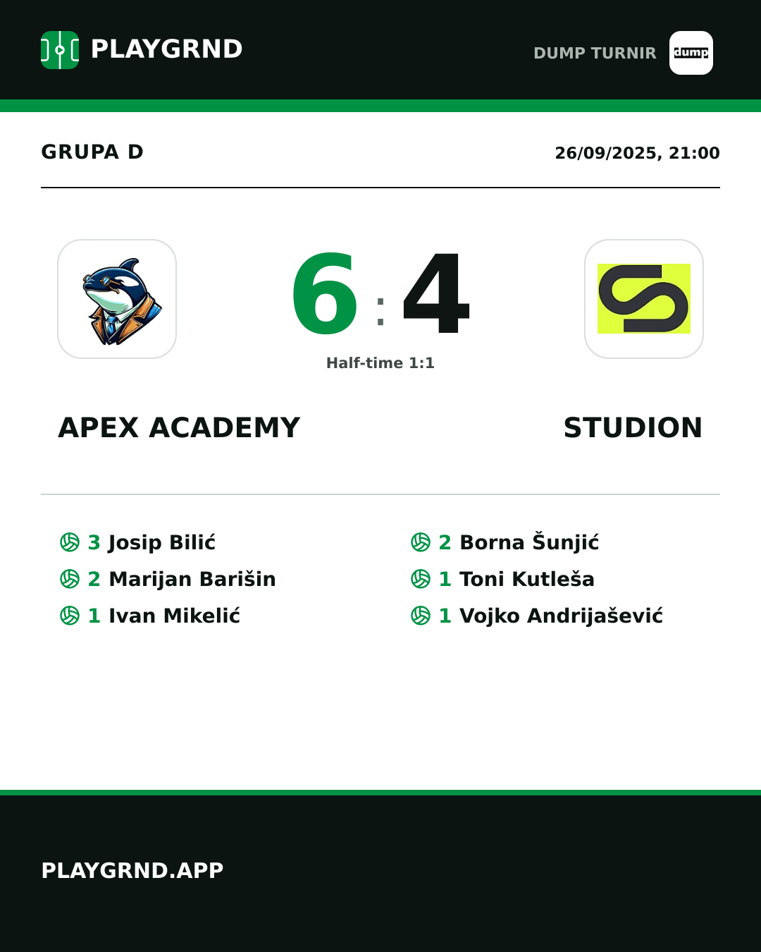 Instagram artwork: Apex Academy 6:4 Studion