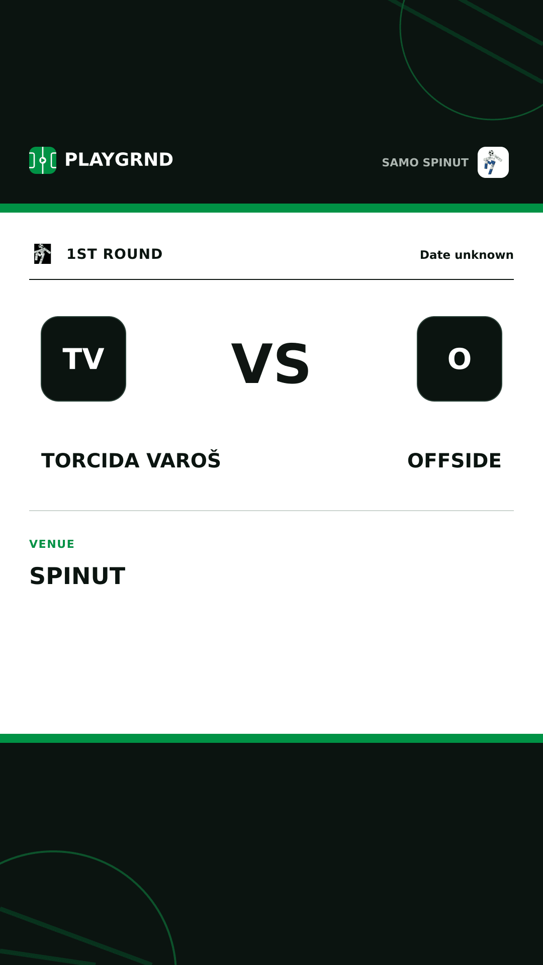 Instagram artwork: Torcida Varoš vs Offside