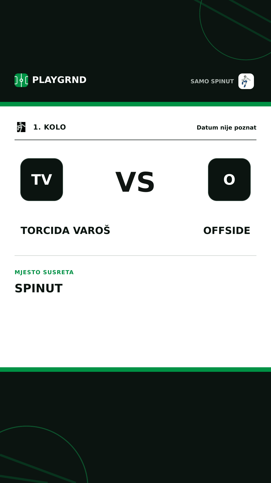 Instagram slika: Torcida Varoš vs Offside