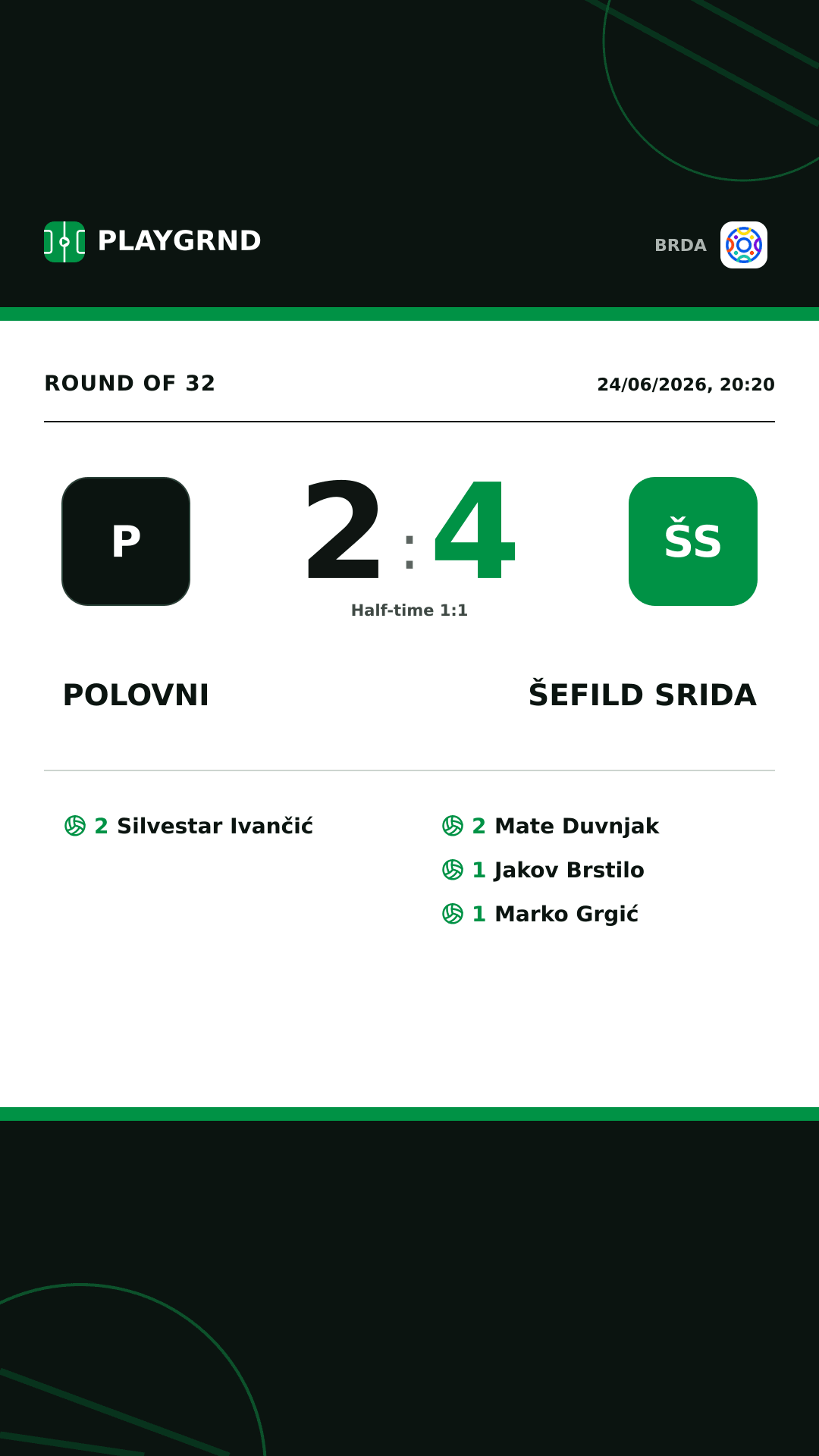 Instagram artwork: Polovni 2:4 Šefild Srida