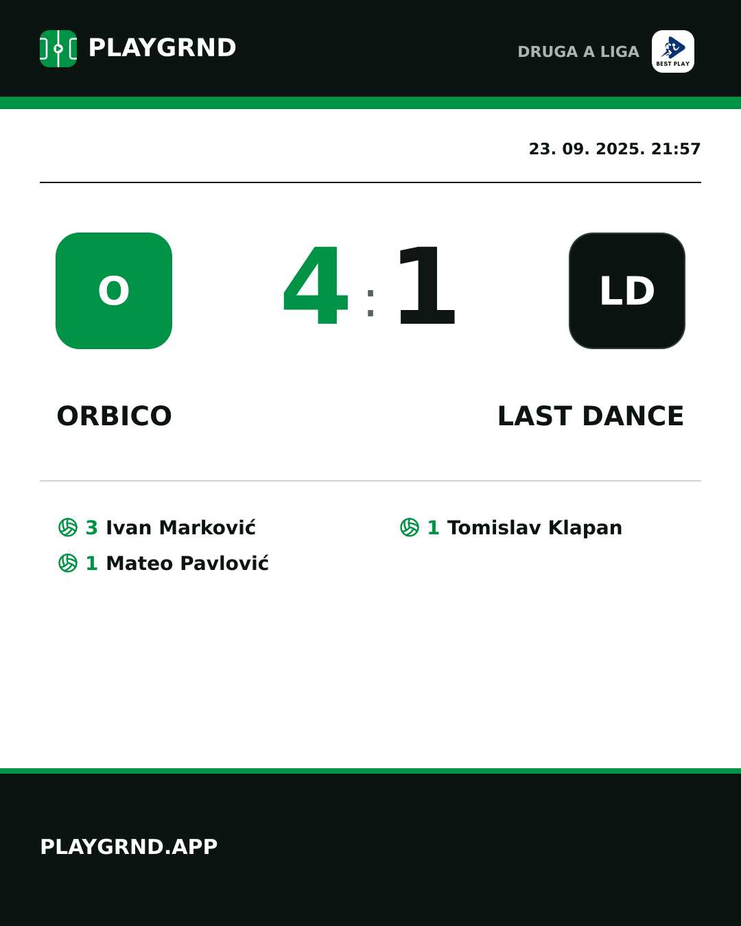 Instagram slika: Orbico 4:1 Last Dance