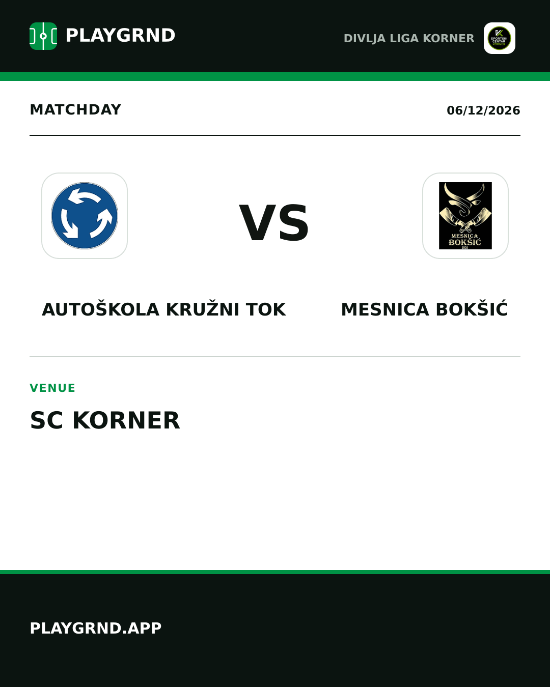 Instagram artwork: Autoškola Kružni tok vs Mesnica Bokšić