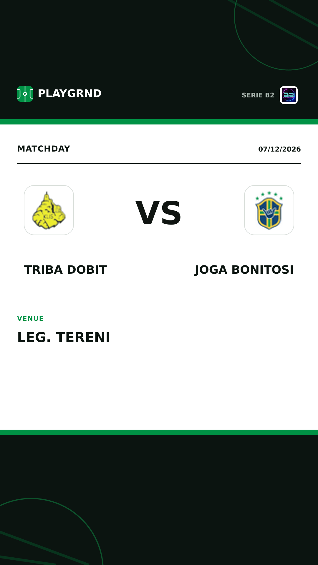 Instagram artwork: Triba Dobit vs Joga Bonitosi
