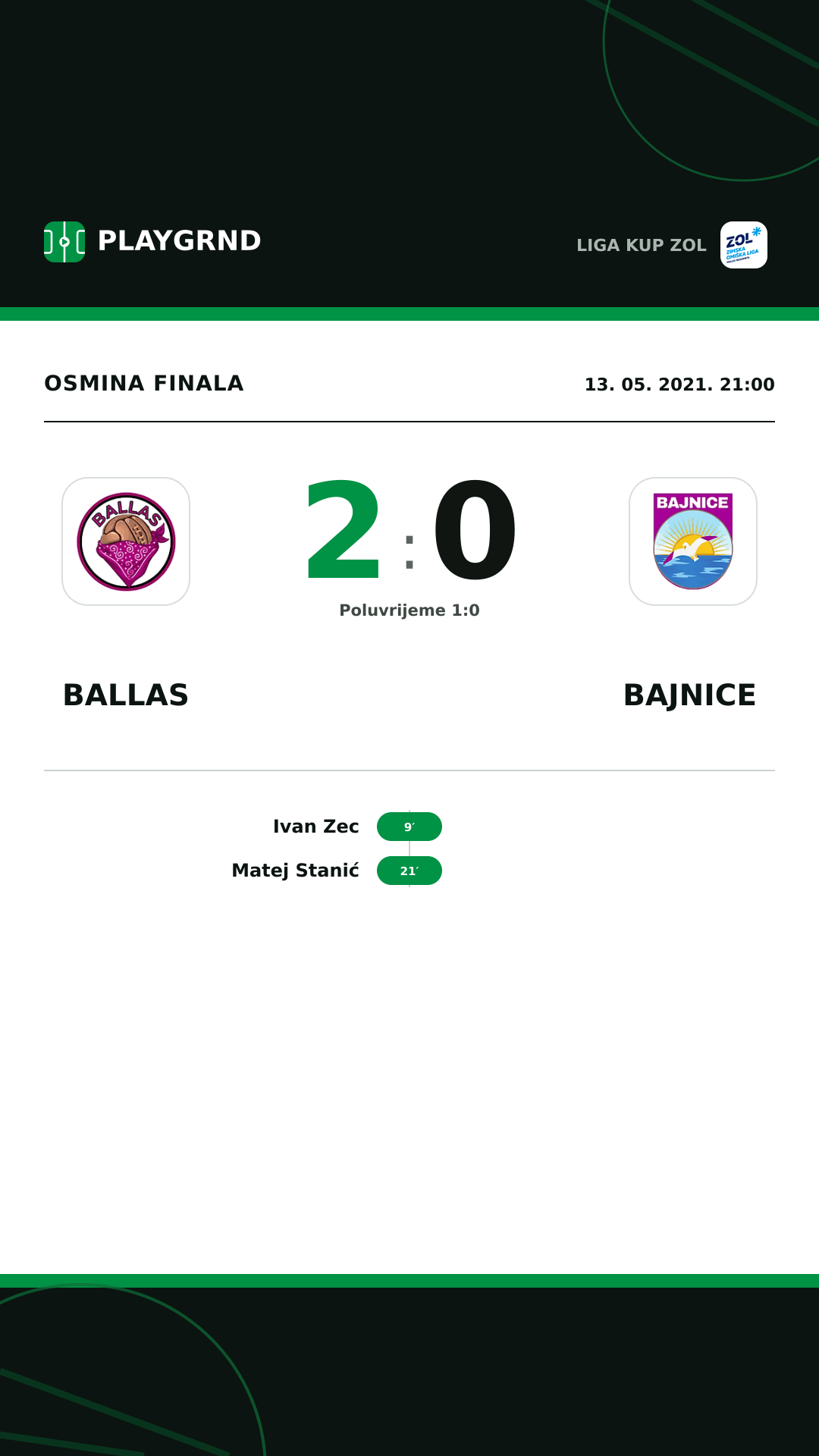 Instagram slika: Ballas 2:0 Bajnice