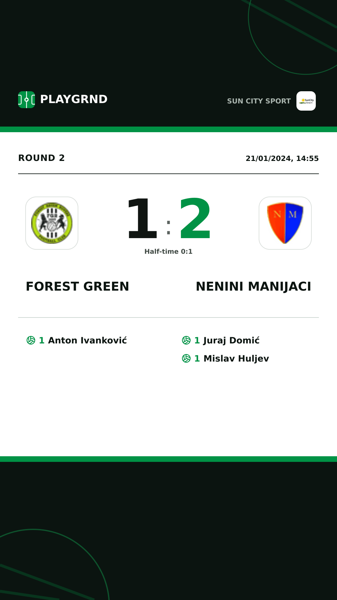Instagram artwork: Forest Green 1:2 Nenini Manijaci