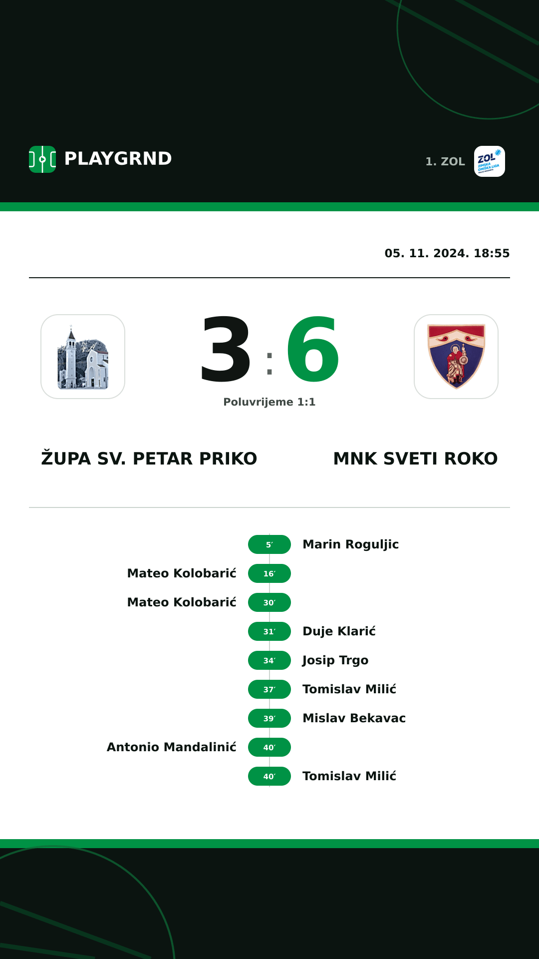 Instagram slika: Župa Sv. Petar Priko 3:6 MNK Sveti Roko