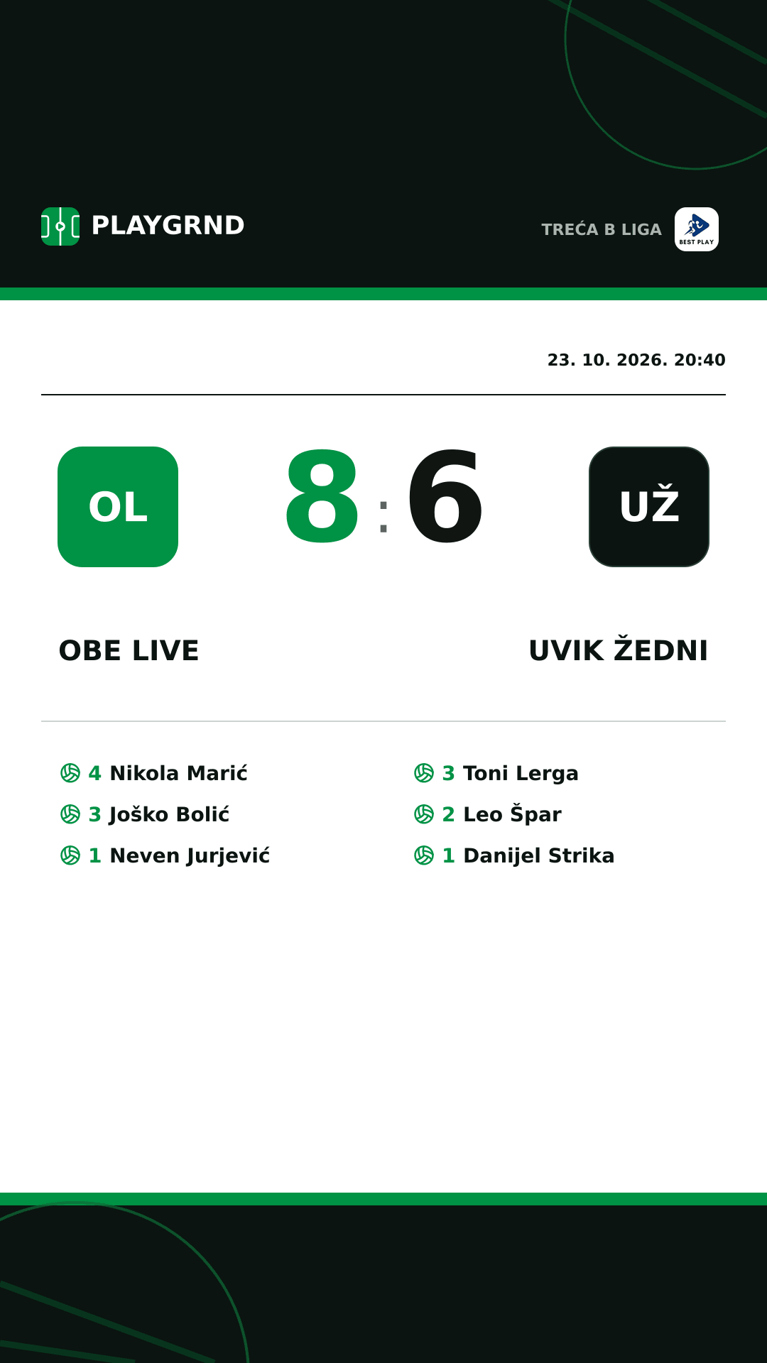 Instagram slika: Obe Live 8:6 Uvik Žedni
